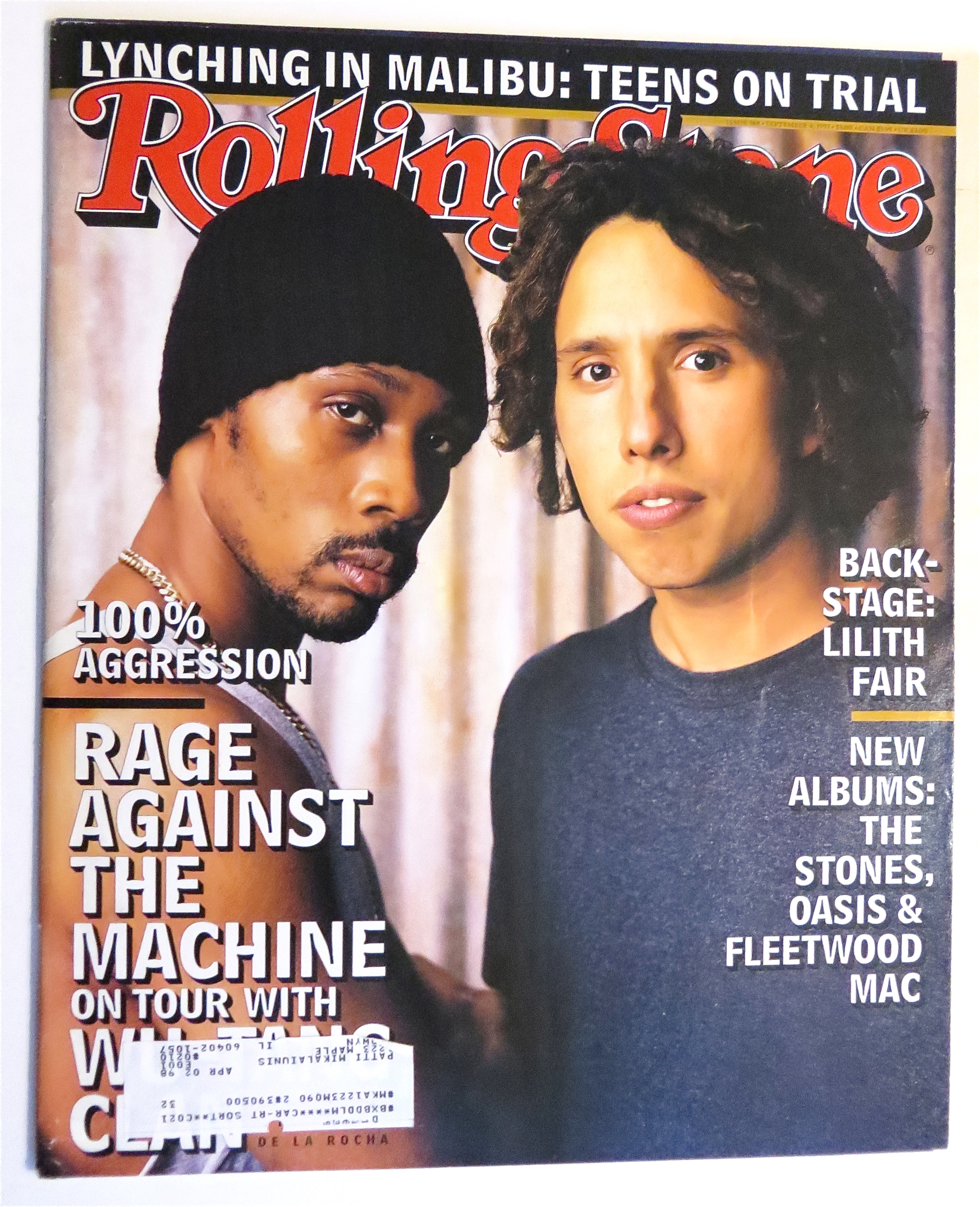 Rolling Stone September 4, 1997 Wu Tang Clan