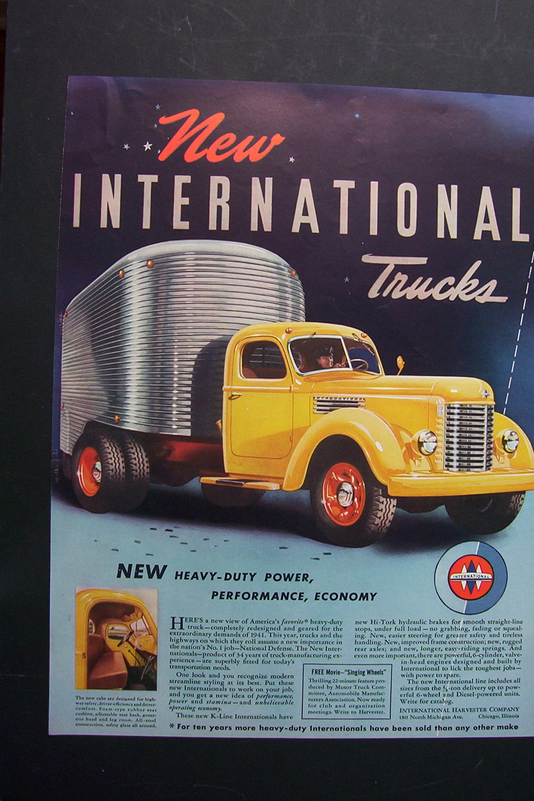 1941 International Trucks with Picture of a Great Truck