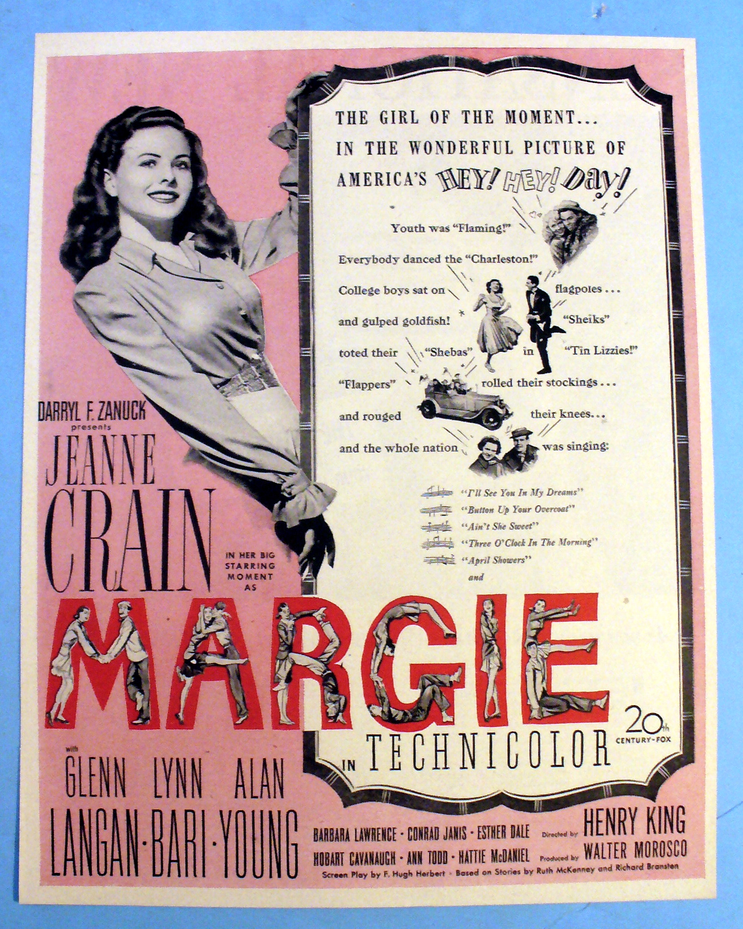 1946 Margie with Jeanne Crain (Girl Of The Moment)