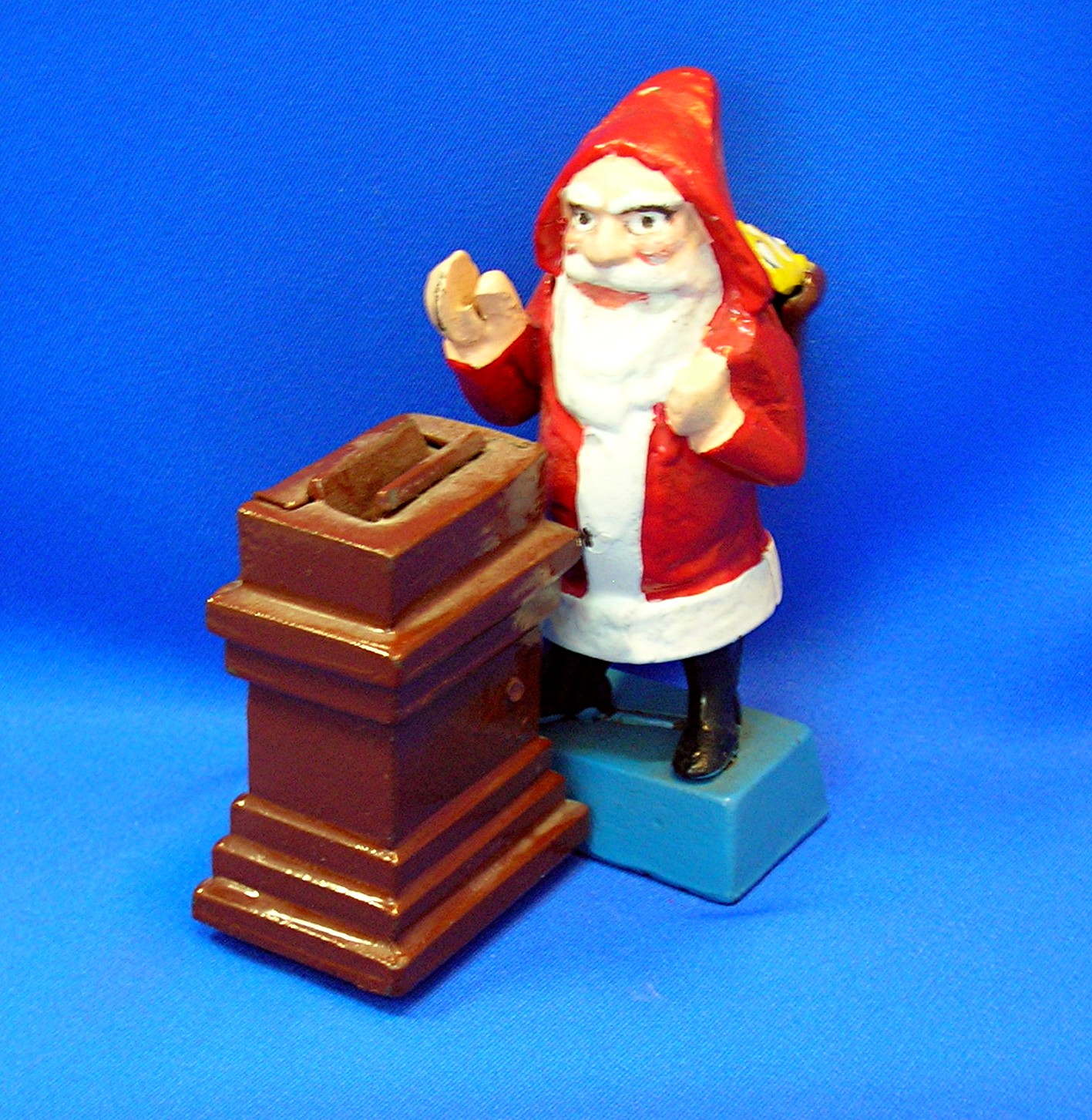 Cast Iron Santa Claus Money Bank Taiwan