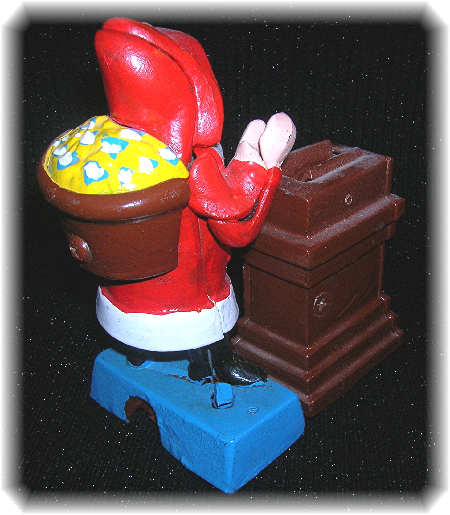 Cast Iron Santa Claus Money Bank Taiwan