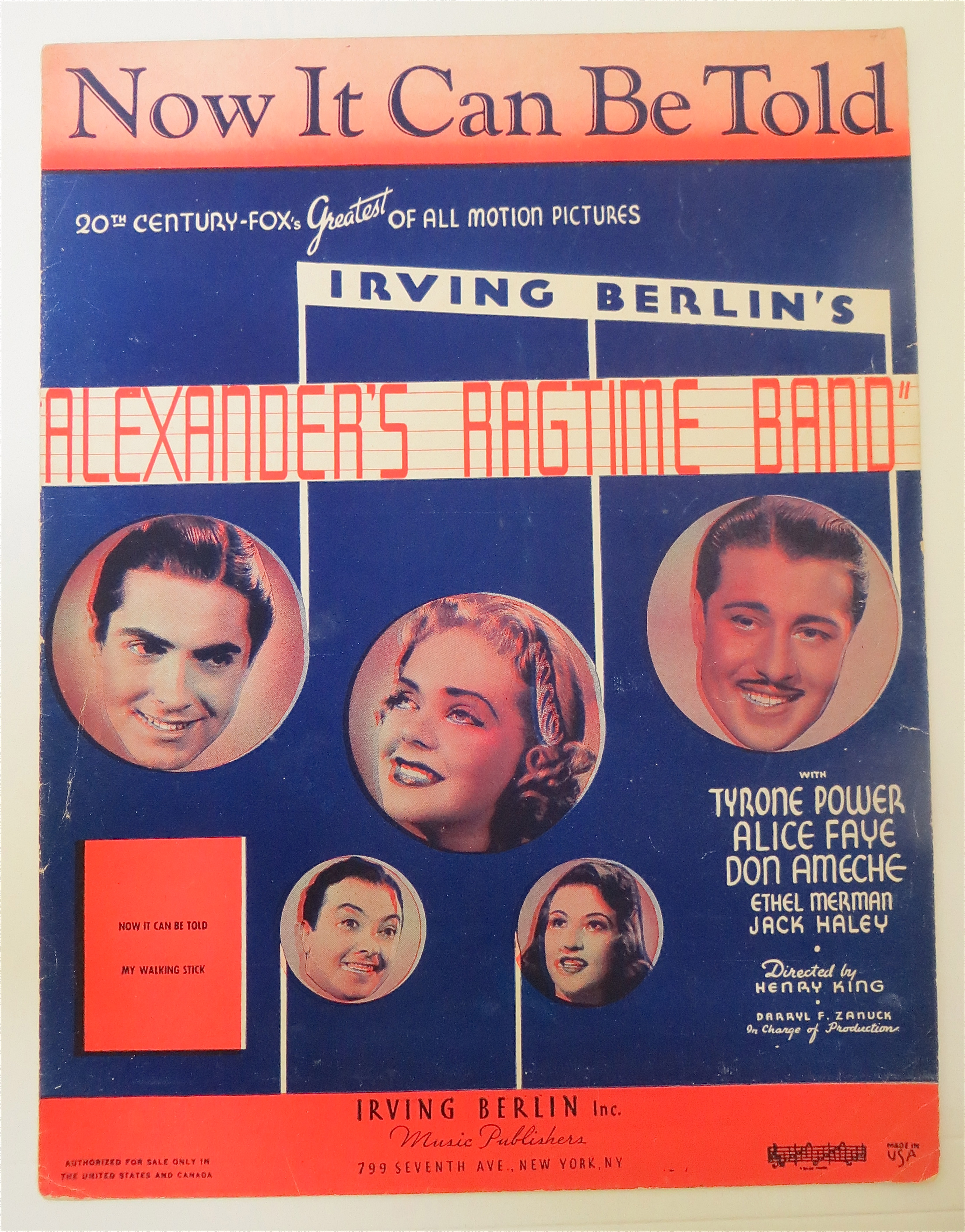 1938 Now It Can Be Told with Tyrone Power & Alice Faye