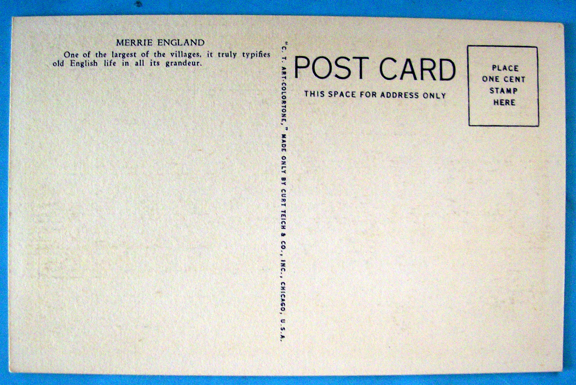 1933 Century of Progress, Merrie England
