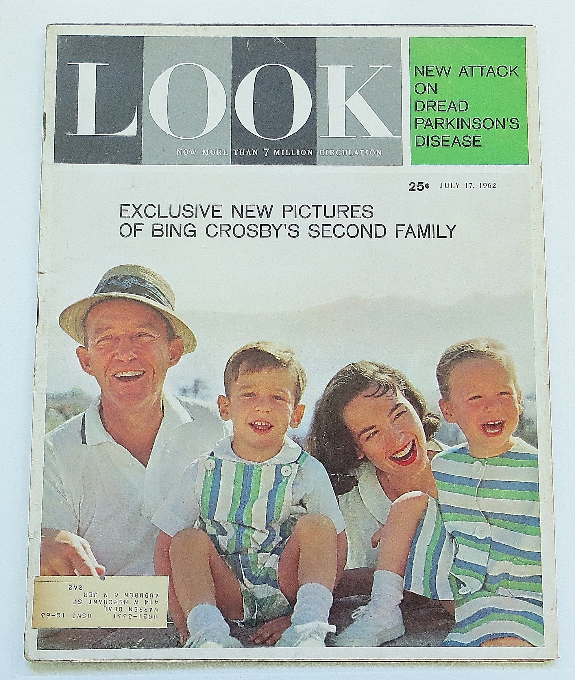 Life Magazine July 17, 1962 Bing Crosby
