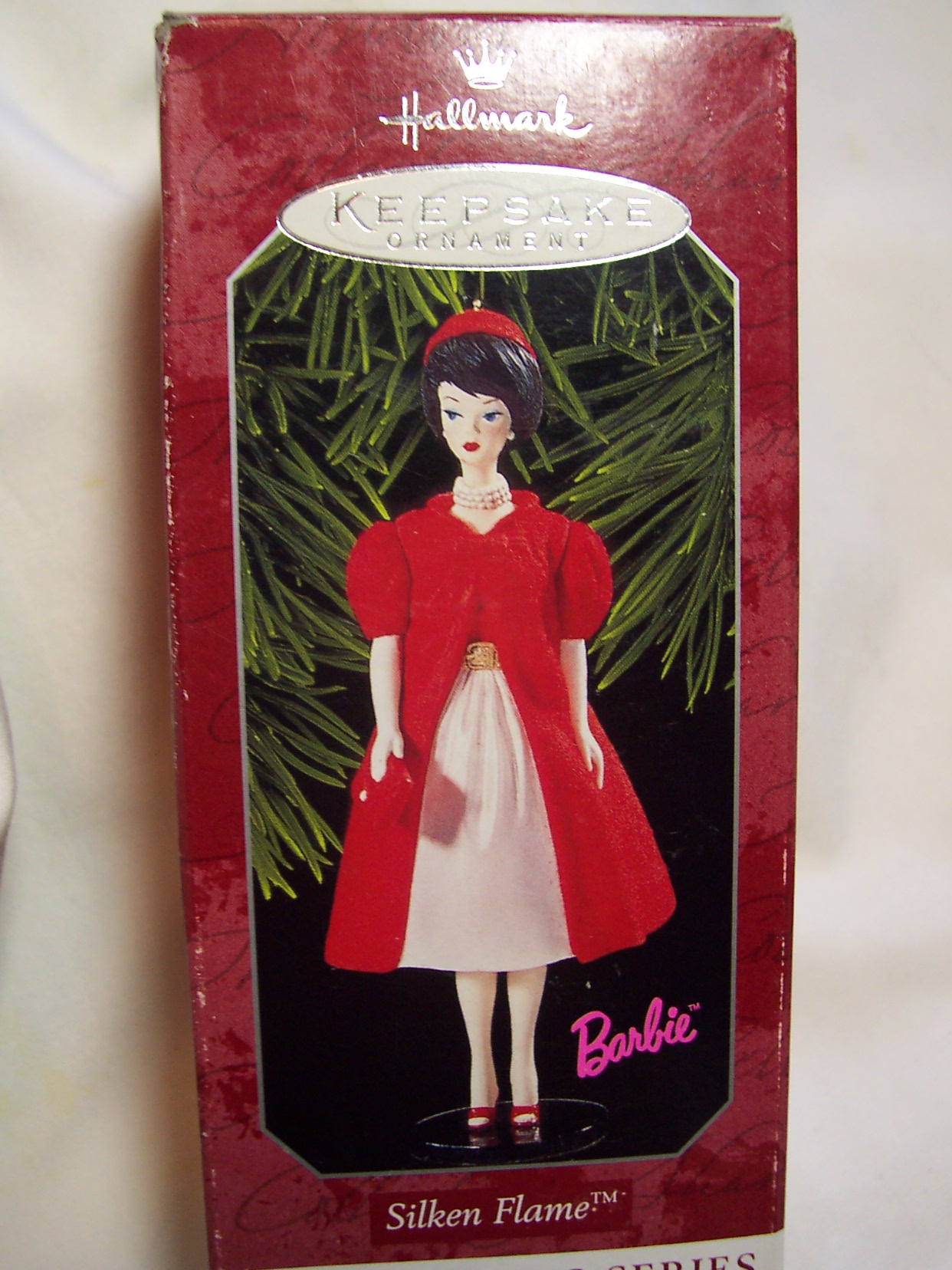 Barbie Silken Flame Ornament 1996 Hallmark