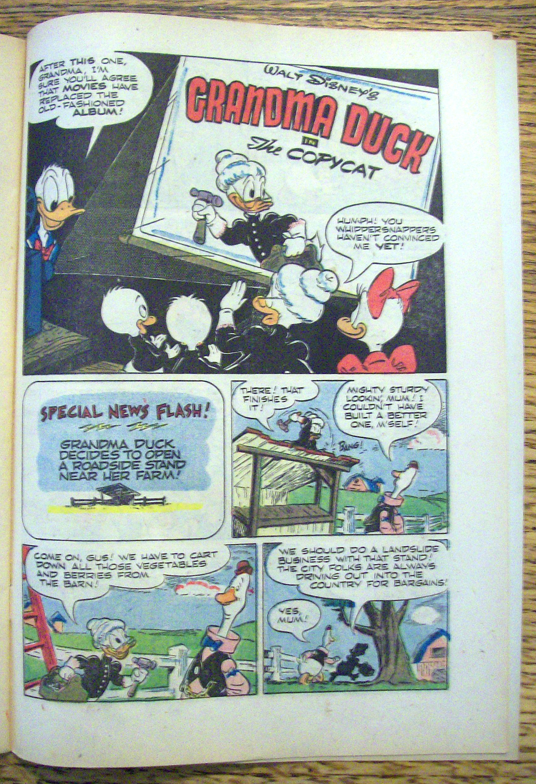 Walt Disney's Duck Album Comic #450 - 1952