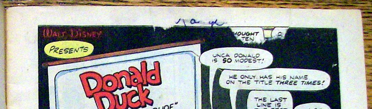 Walt Disney's Duck Album Comic #450 - 1952