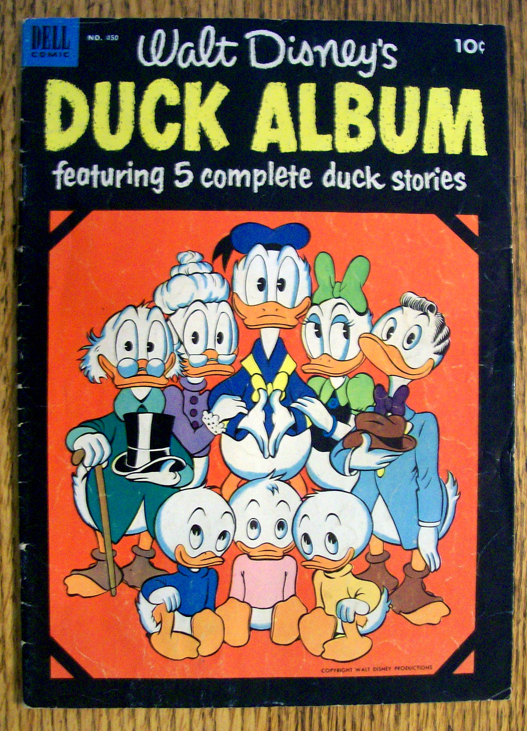 Walt Disney's Duck Album Comic #450 - 1952