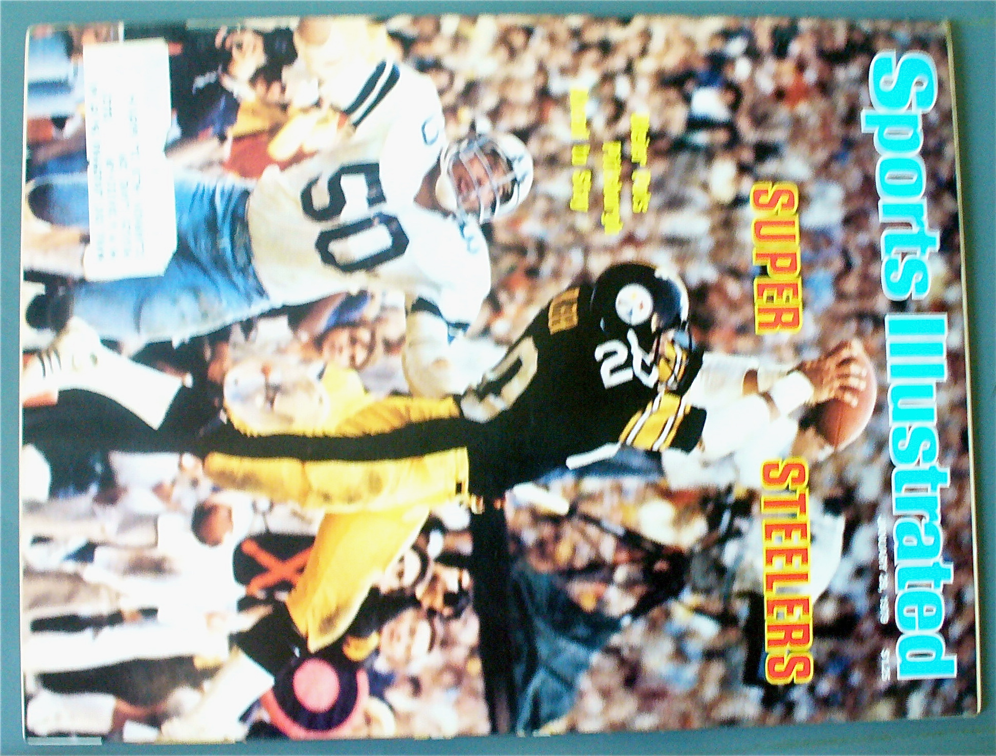 Sport Illustrated January 29, 1979 Bleier & Steelers
