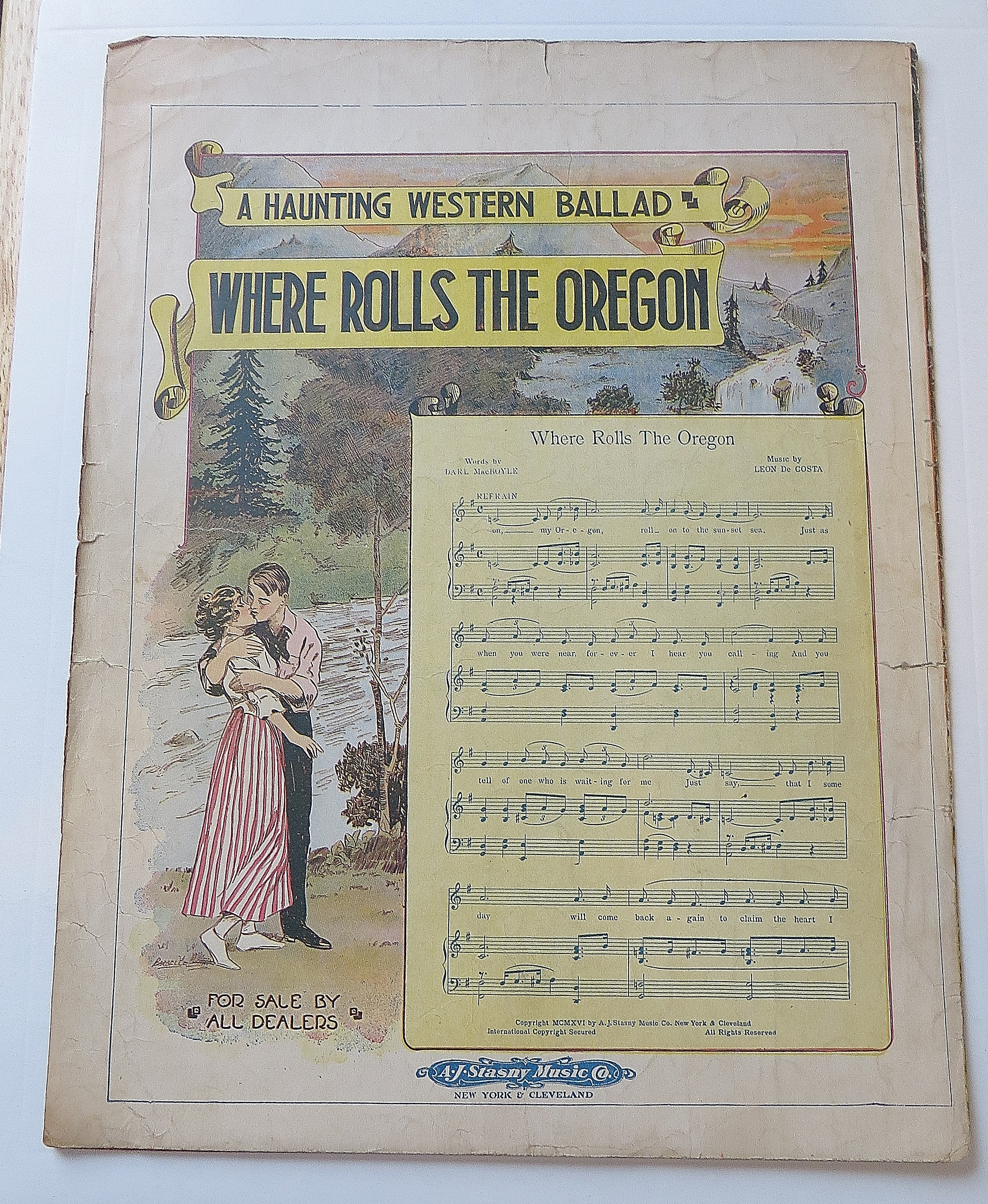1916 Rose Dreams Reverie