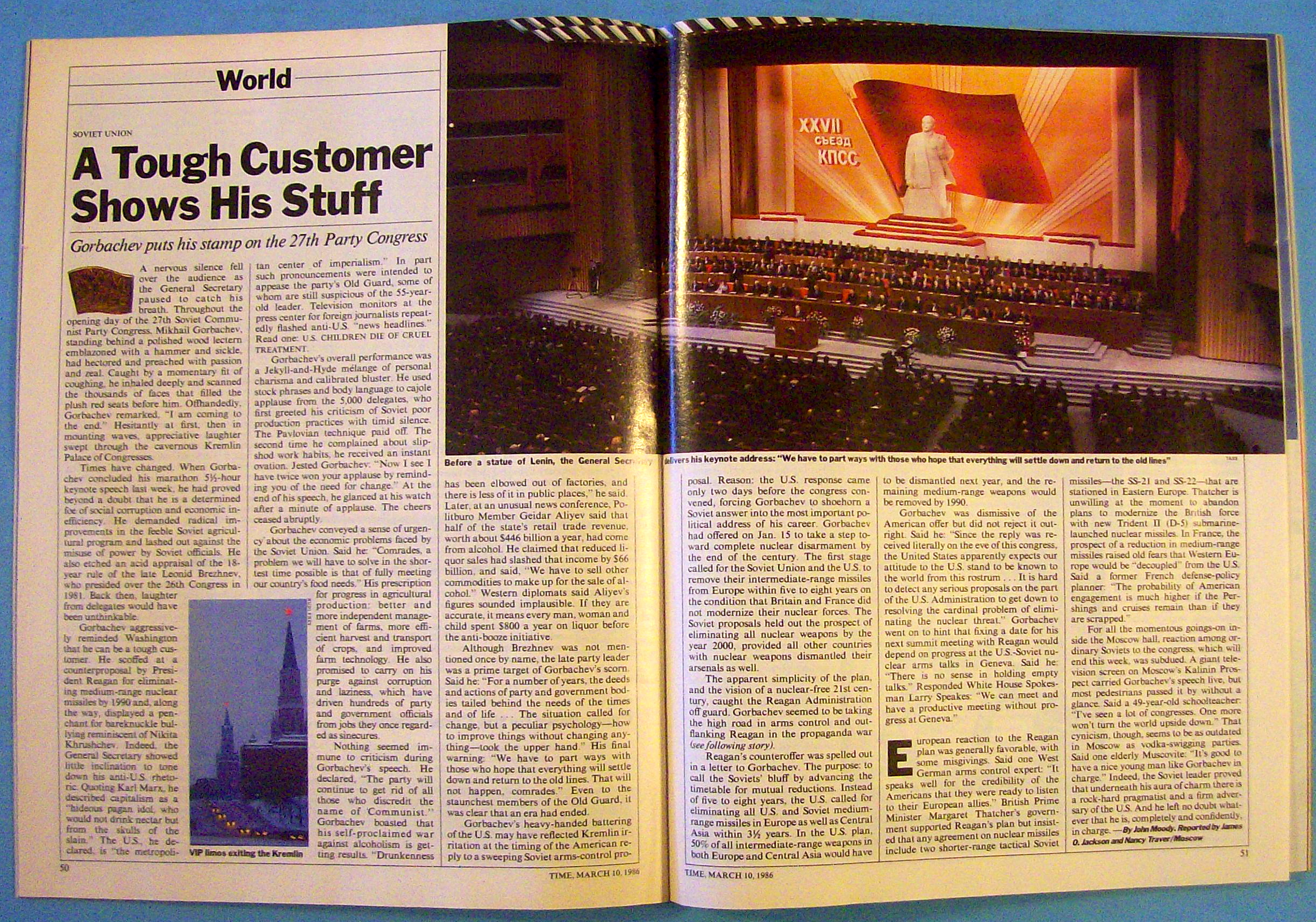 Time Magazine March 10, 1986 C. Aquino & S. Laurel