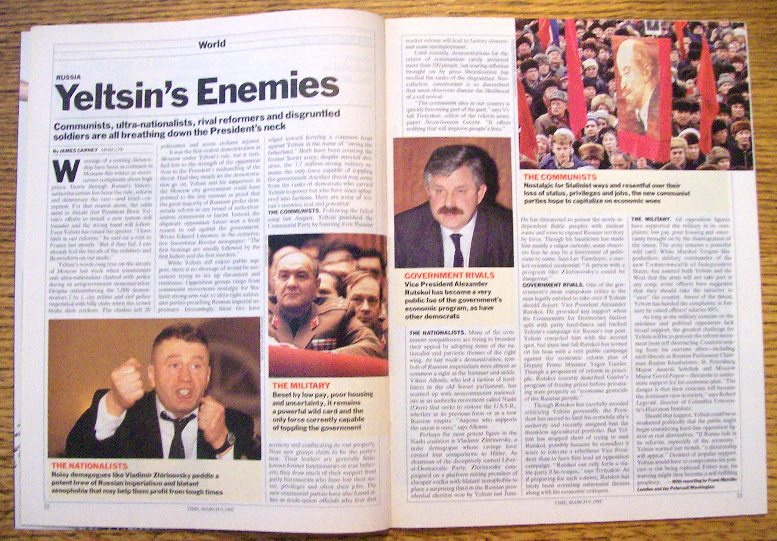 Time Magazine-March 9, 1992-Feminism