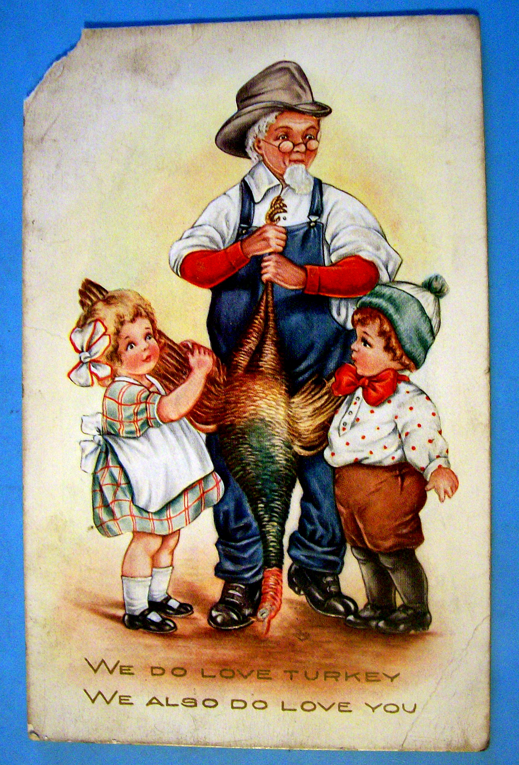 We Do Love Turkey, We also Love You Postcard