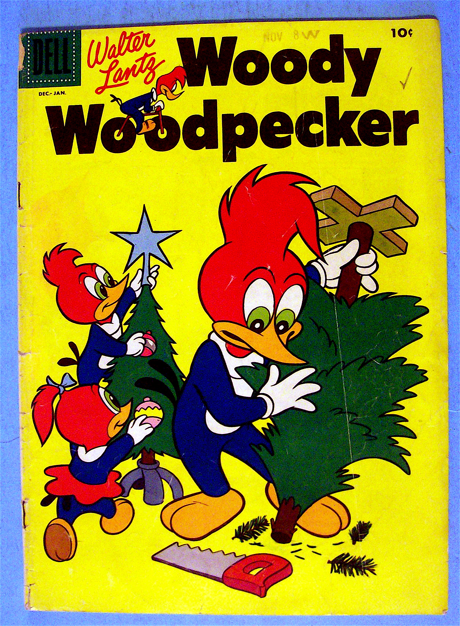 Woody Woodpecker Comic #34 December 1956 Duck Catcher