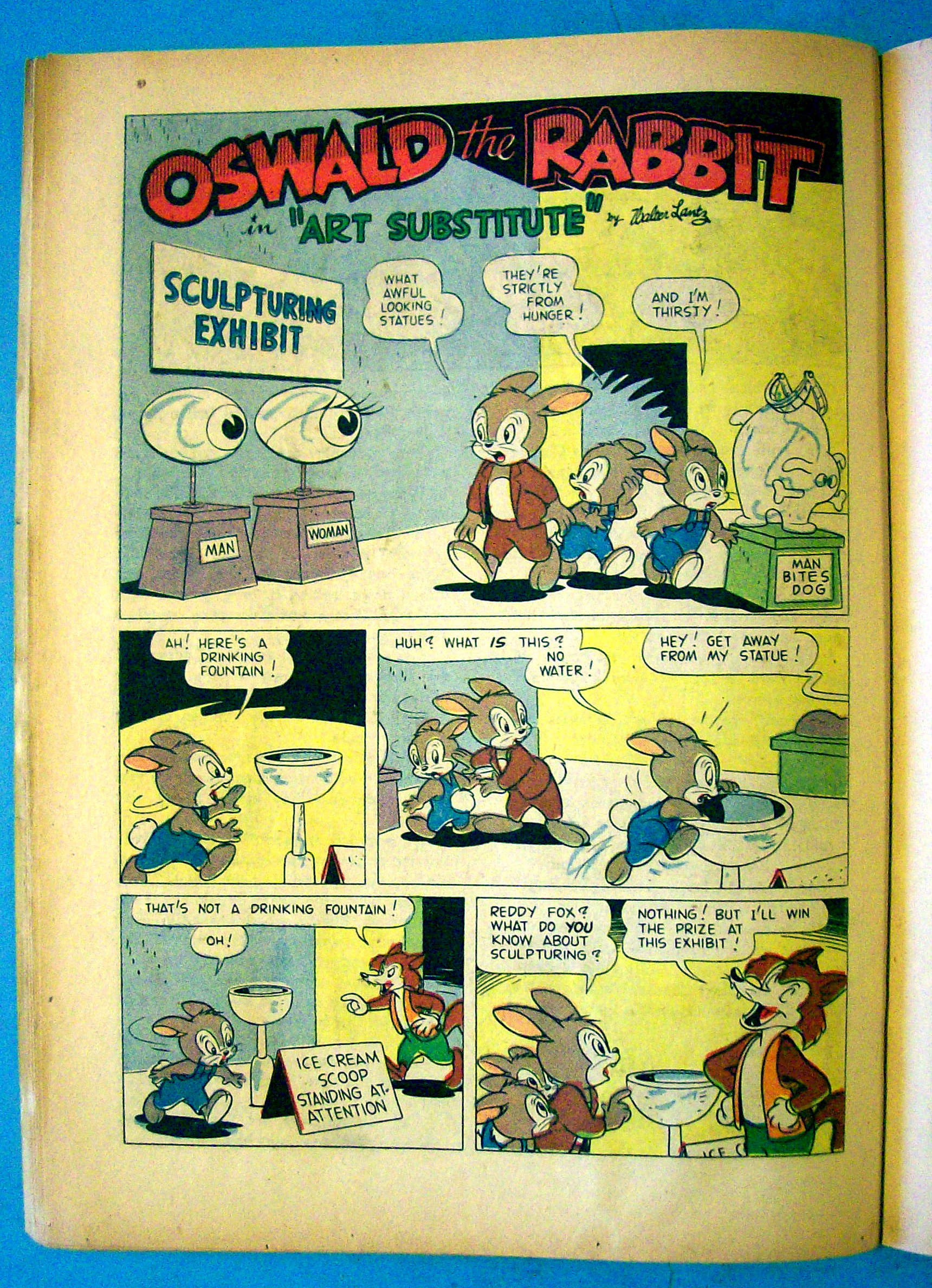 Woody Woodpecker Comic #34 December 1956 Duck Catcher