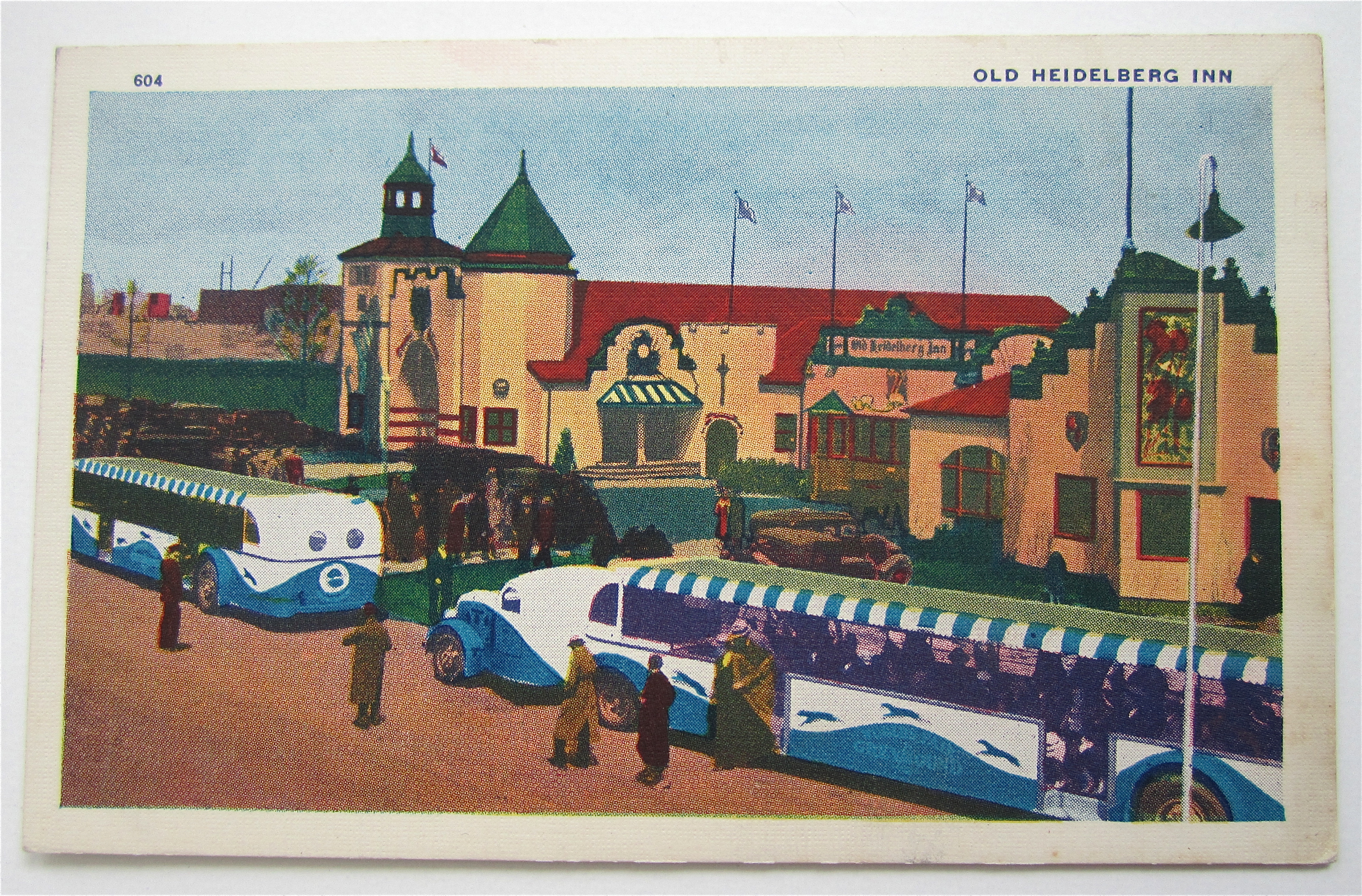 Old Heidelberg Inn, Chicago World's Fair Postcard
