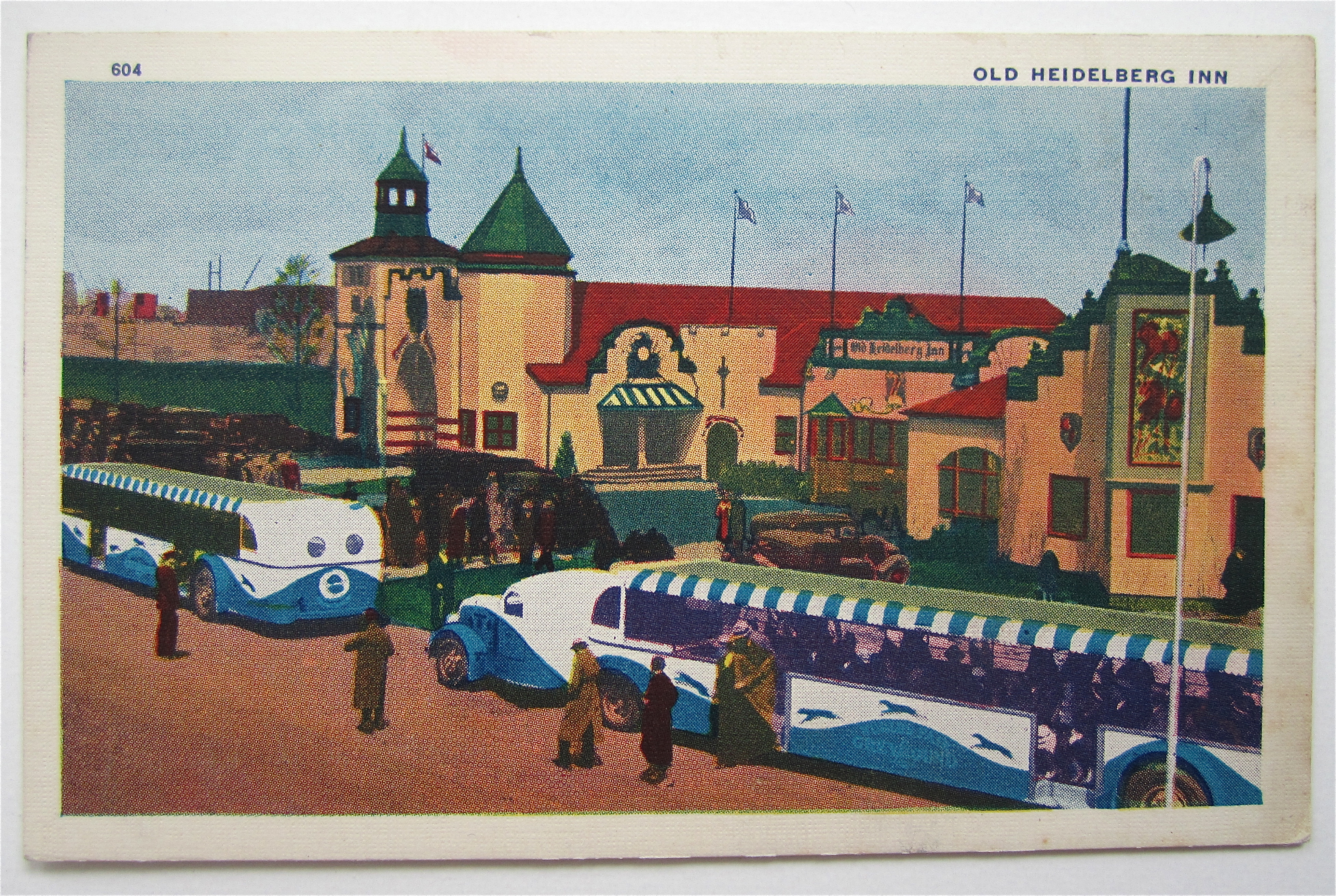 Old Heidelberg Inn, Chicago World's Fair Postcard