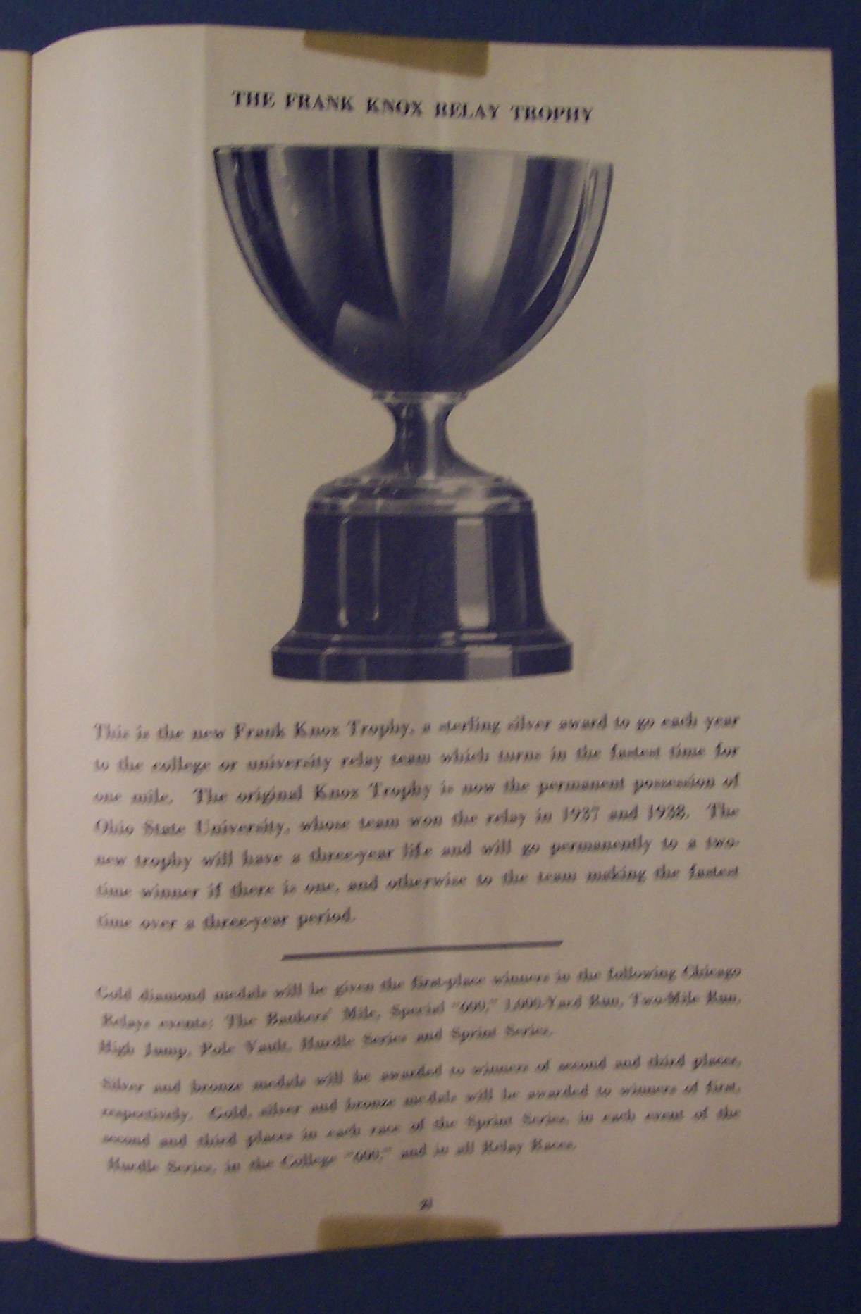 Chicago Relays Program - 1941
