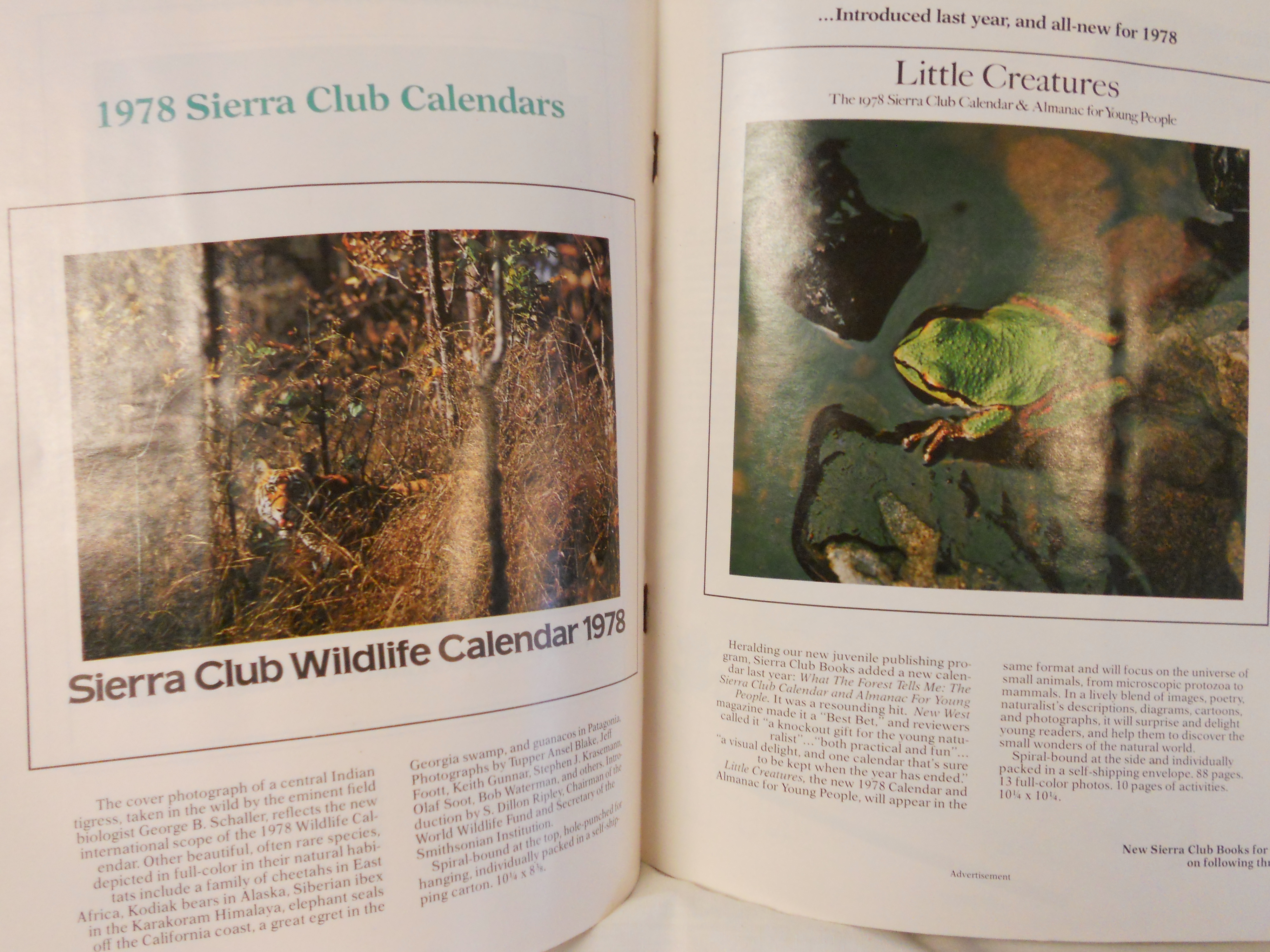 Sierra Club Magazine, CA., 1977