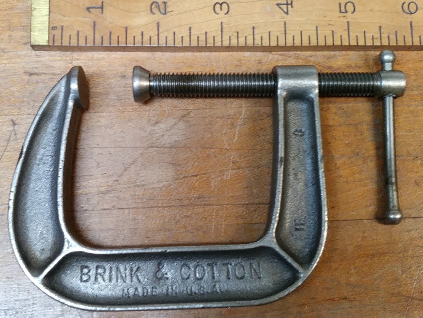Brink & Cotton 2.5 inch C-Clamp No. 142-1/2