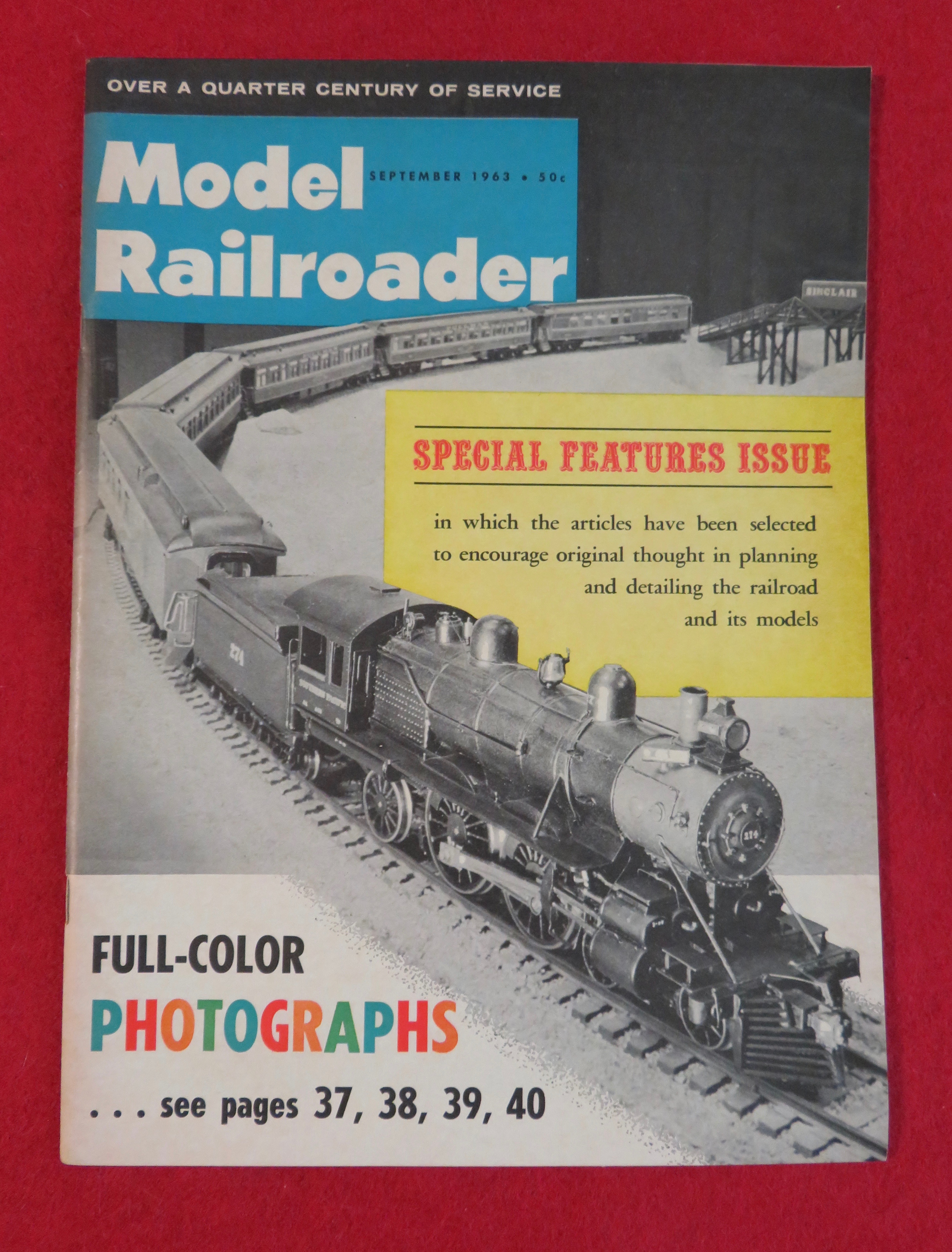 Model Railroader Magazine September 1963
