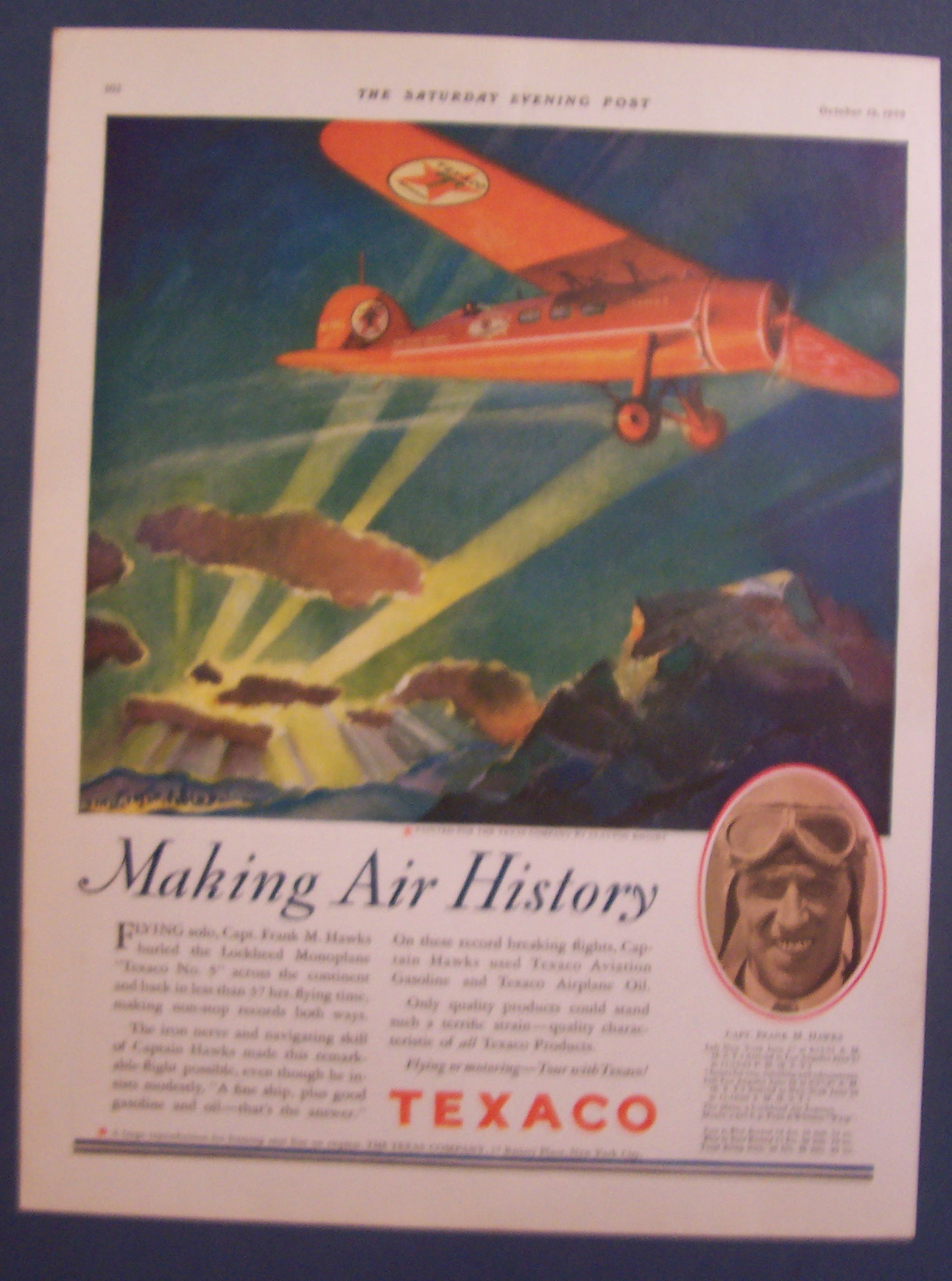 1929  Texaco By Clayton Knight
