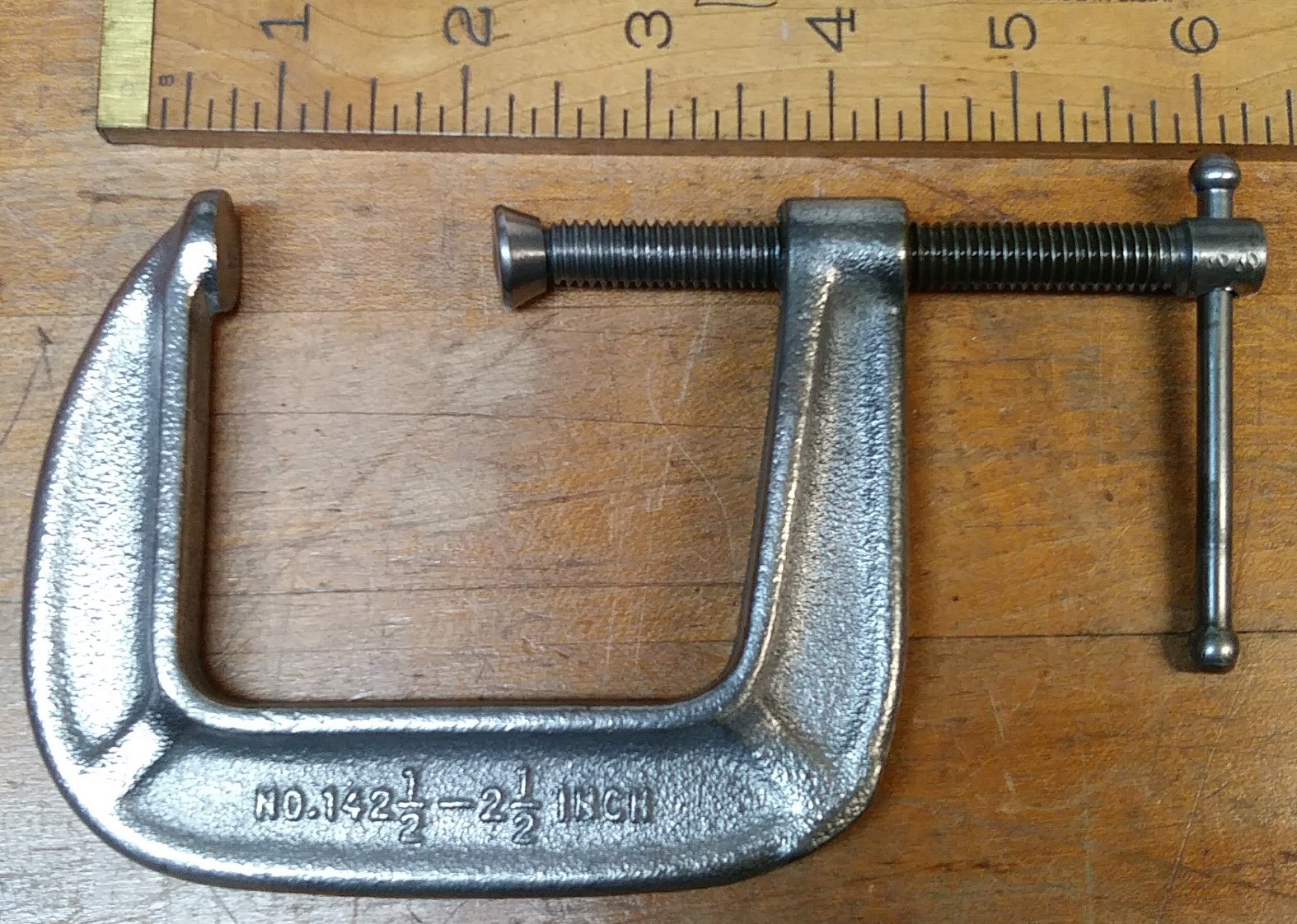 Brink & Cotton 2.5 inch C-Clamp No. 142-1/2