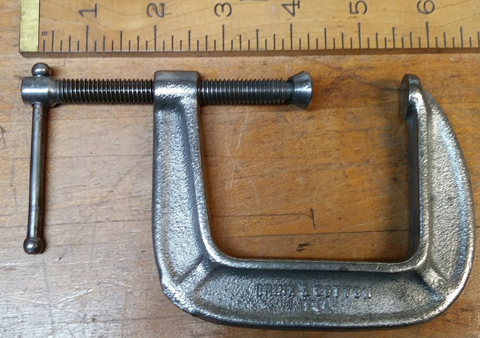 Brink & Cotton 2.5 inch C-Clamp No. 142-1/2