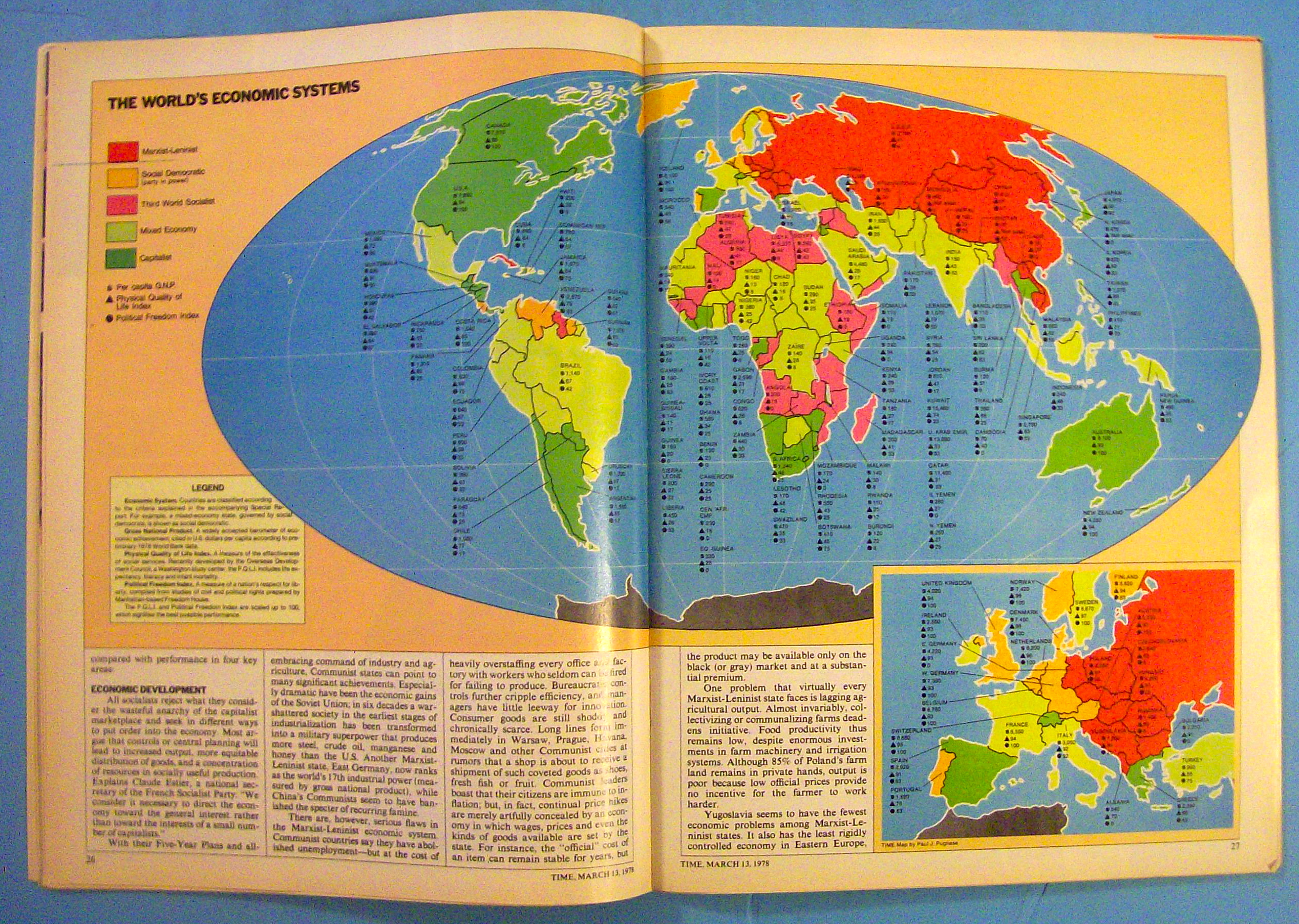 Time Magazine March 13, 1978 Socialism