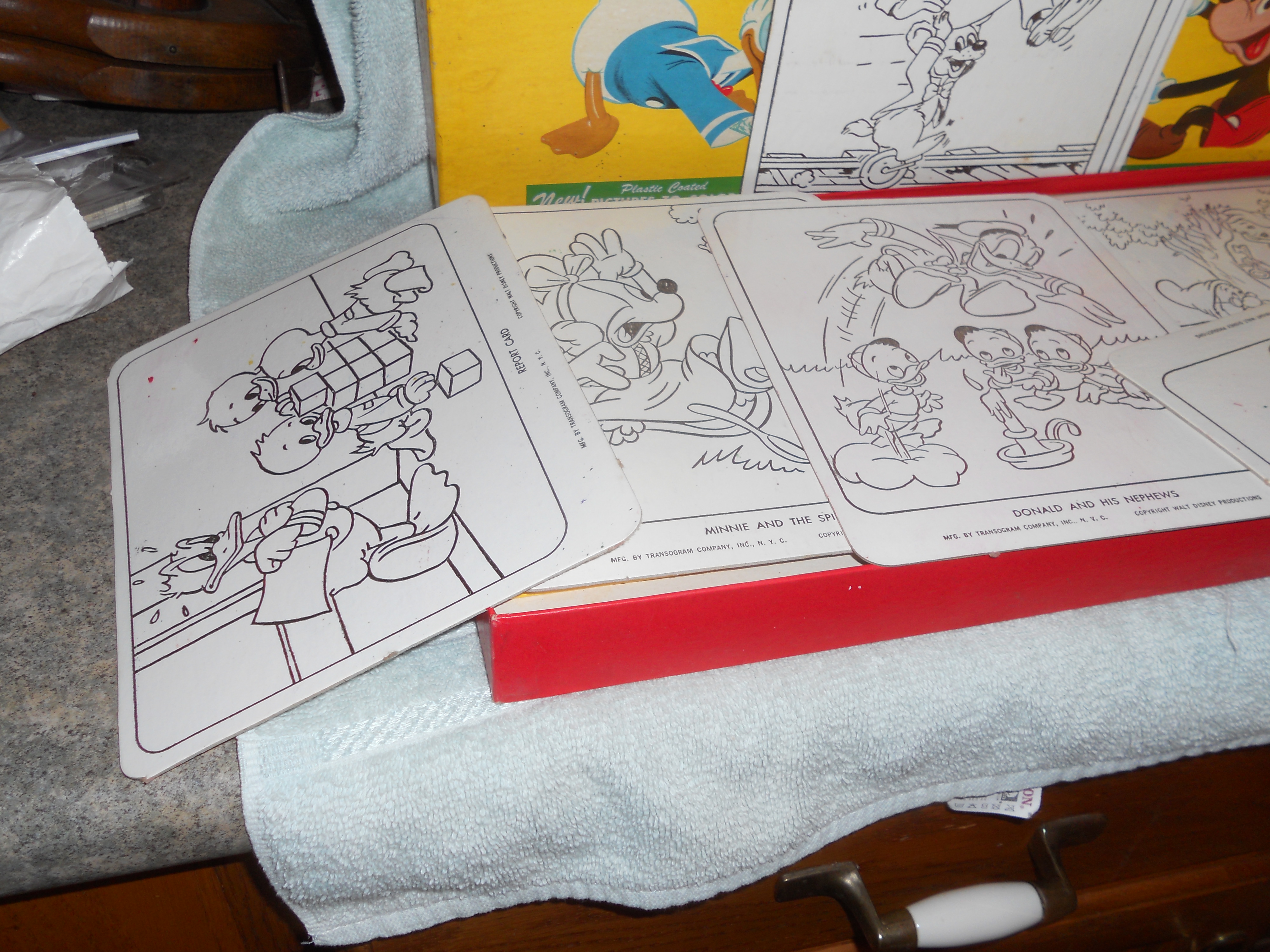 Disney Magic Erasable Pictures Set