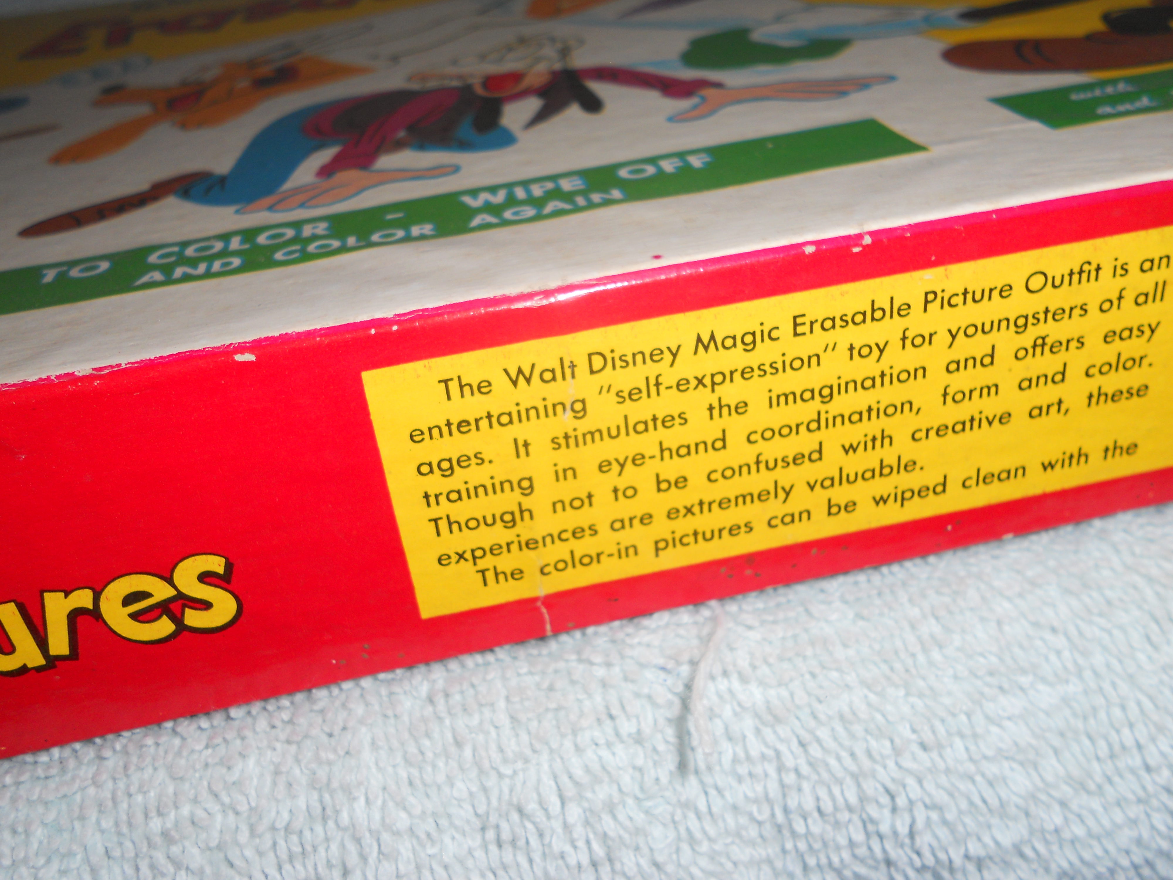 Disney Magic Erasable Pictures Set