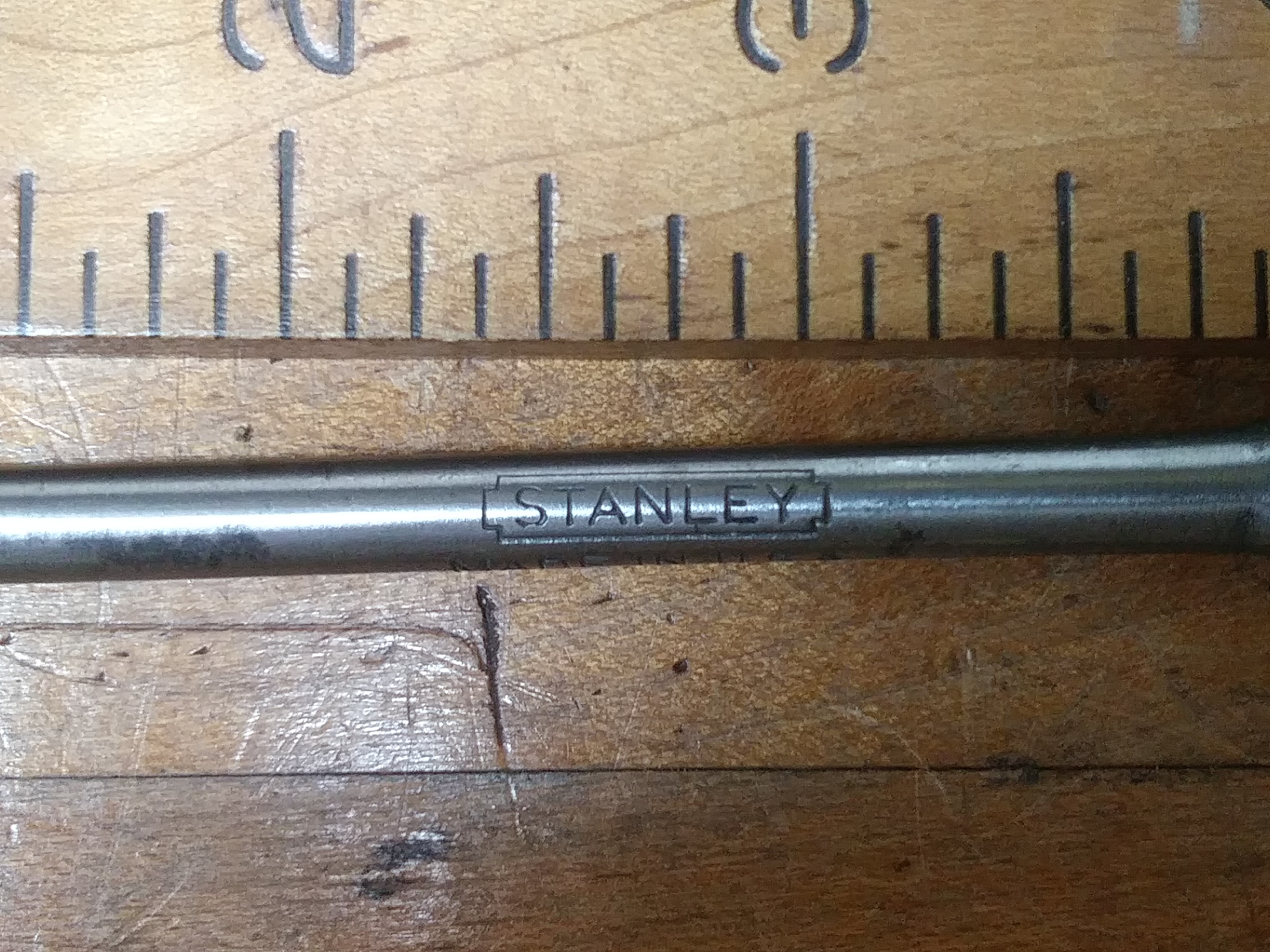 Stanley Brace Screwdriver Slot Bit No. 26 - 1/4