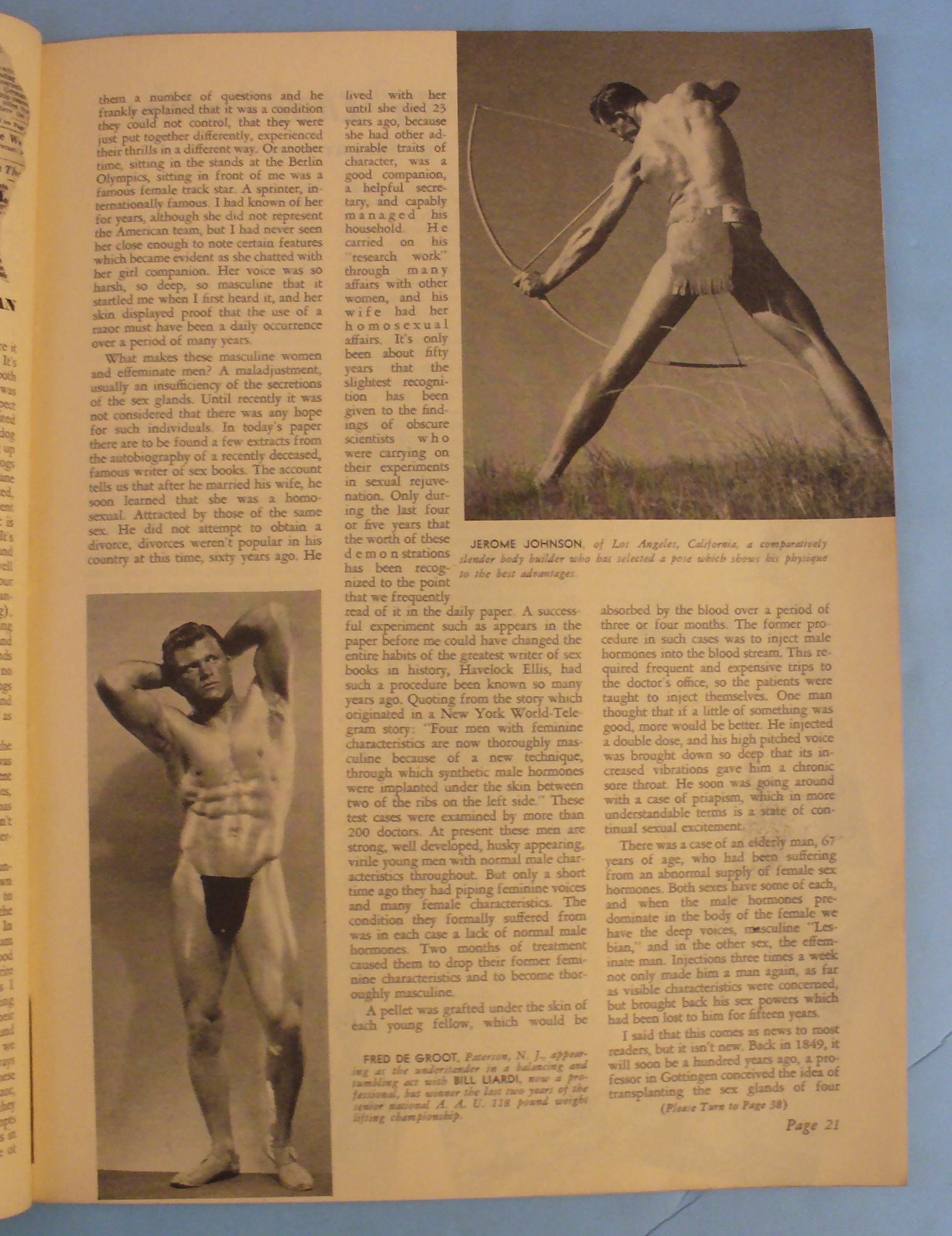 Strength & Health Magazine January 1940 John Grimek