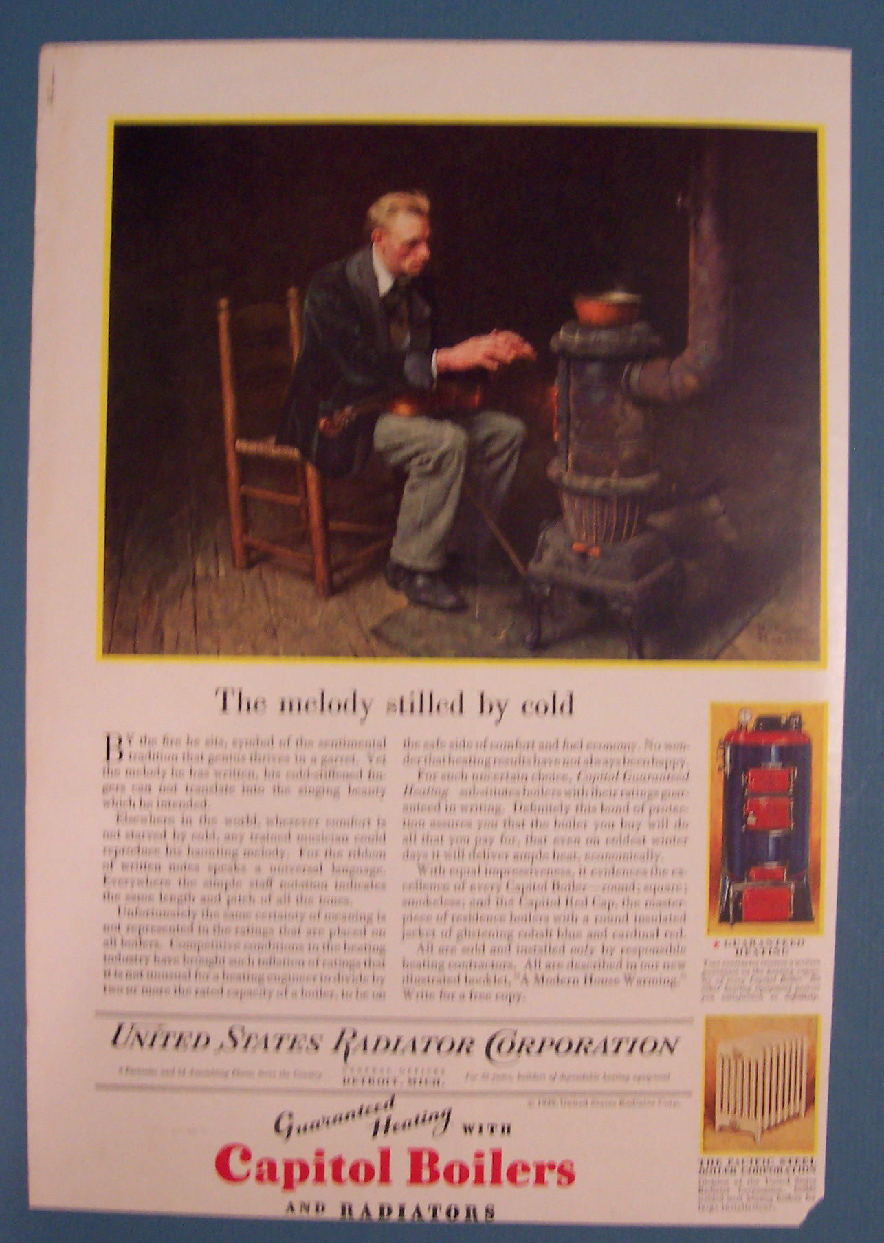 1929 Capitol Boilers By Norman Rockwell