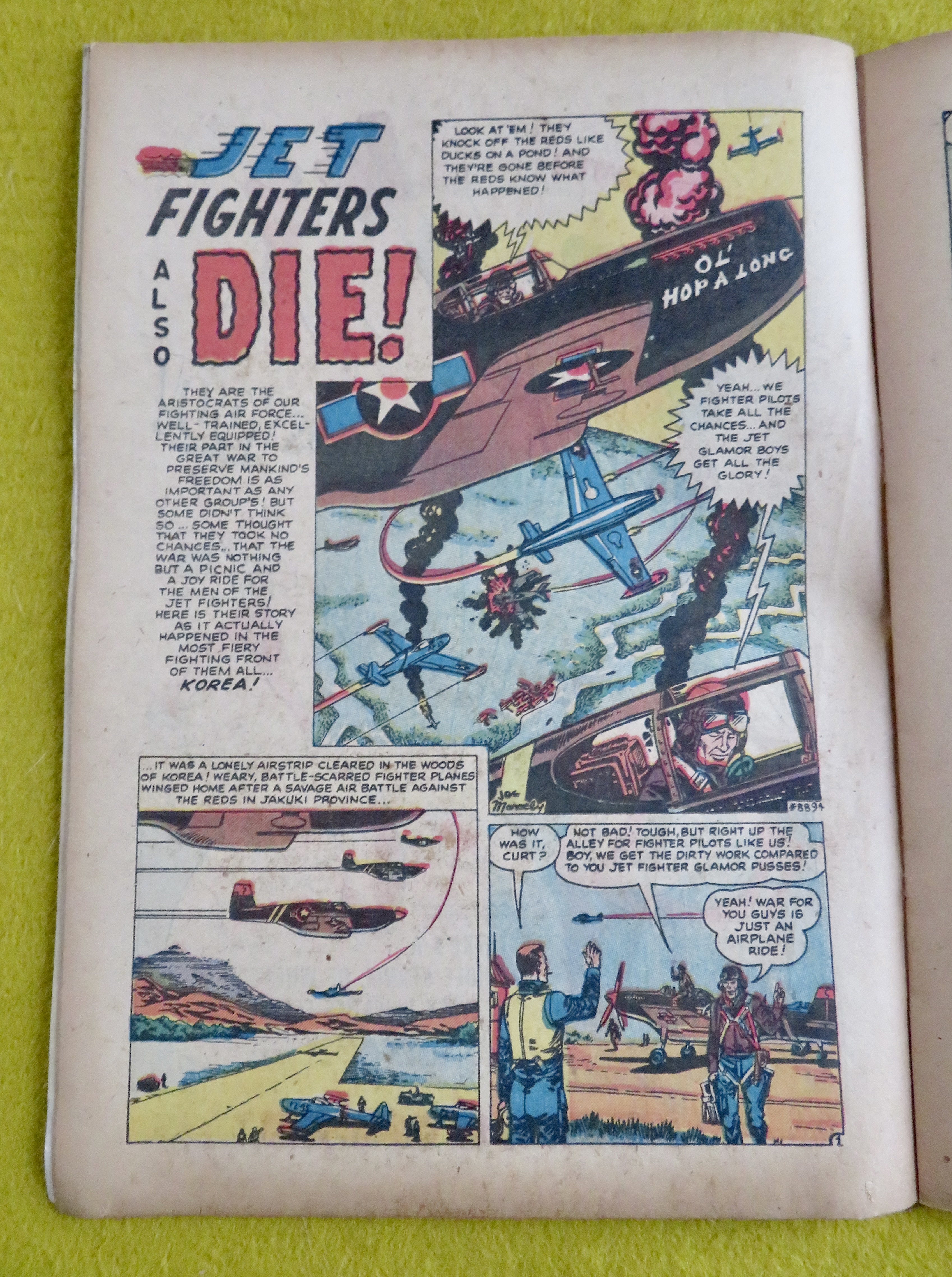 Battle Comic November 1951 Death Trap Of General Wu