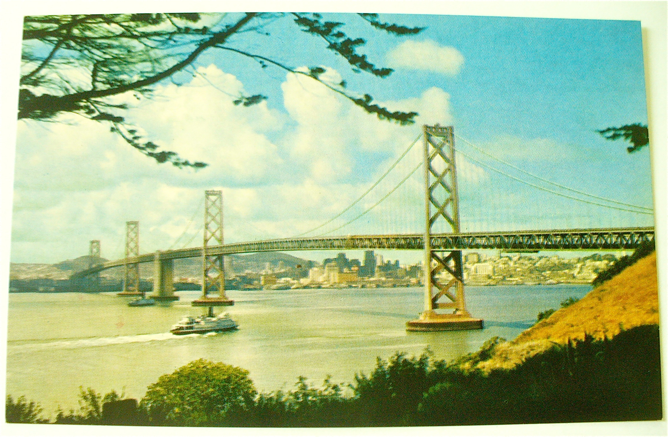 San Francisco Oakland Bay Bridge Postcard