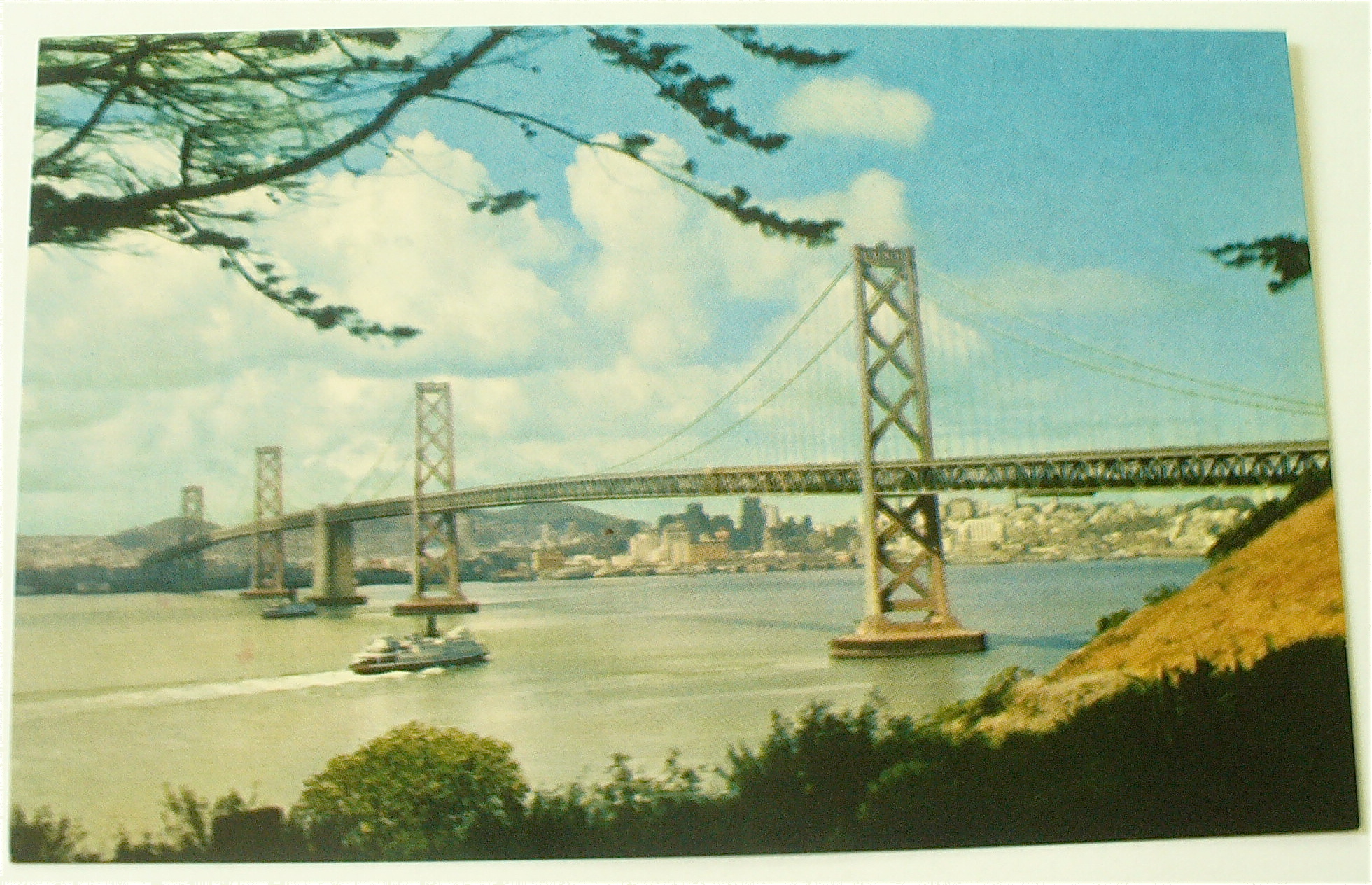 San Francisco Oakland Bay Bridge Postcard