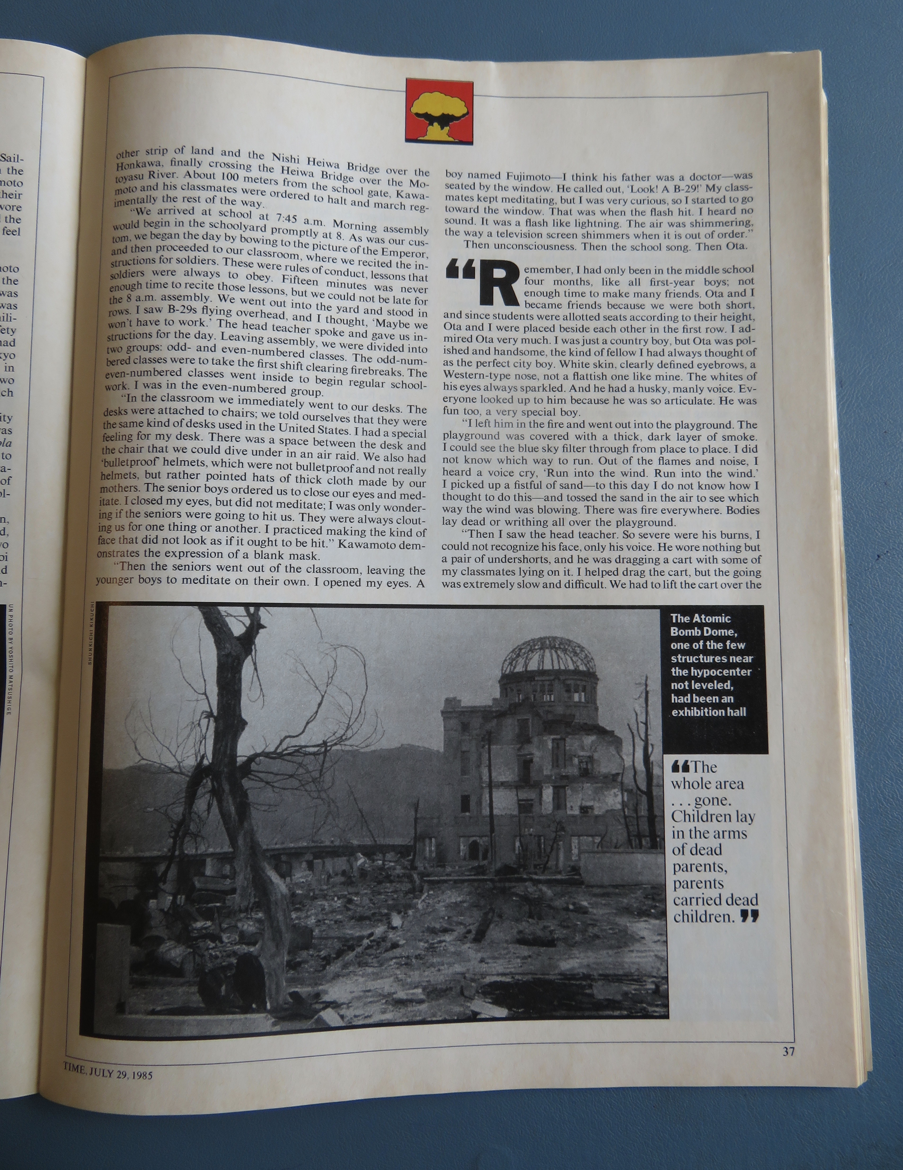 Time Magazine-July 29, 1985-The Atomic Age