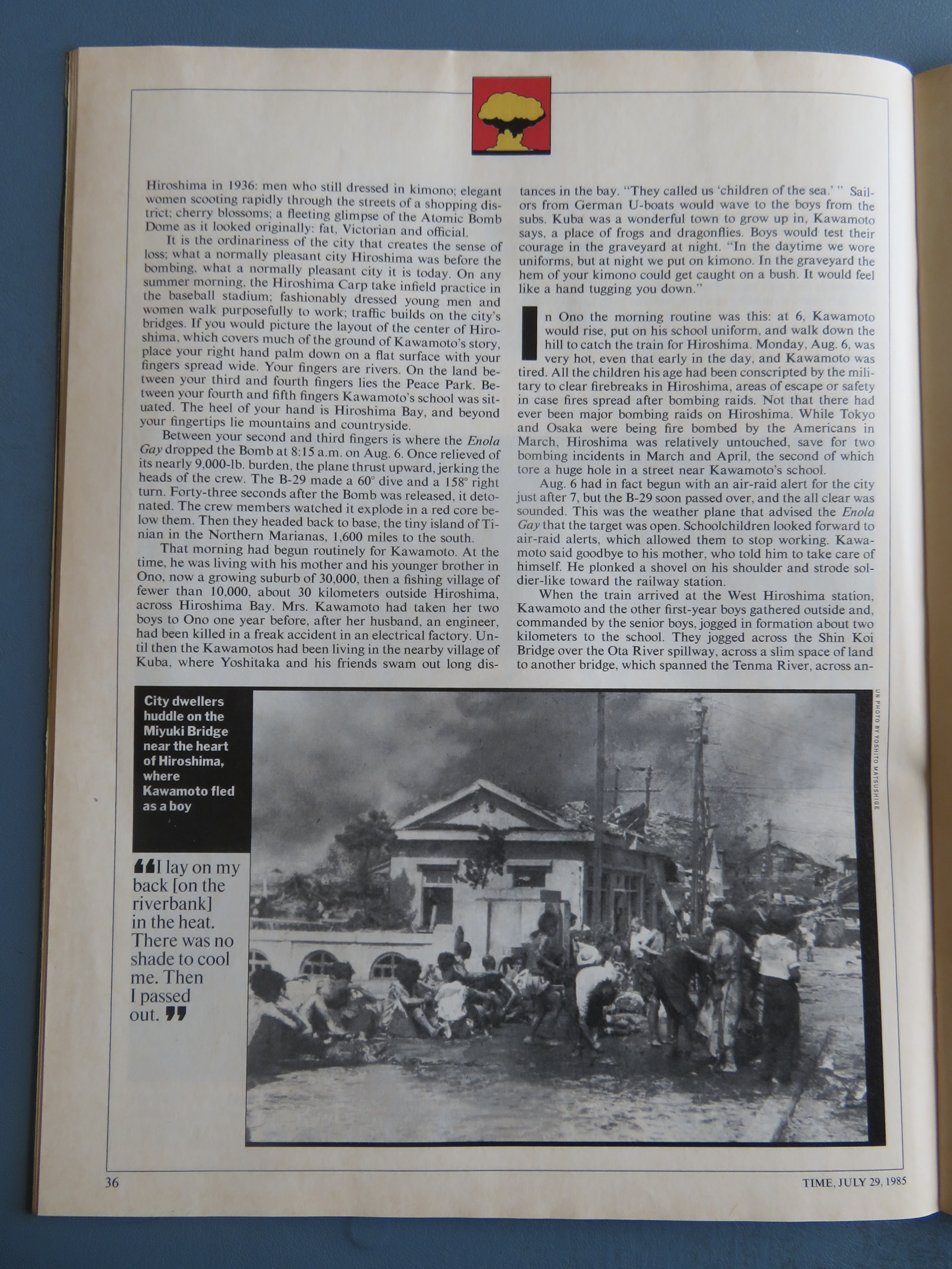 Time Magazine-July 29, 1985-The Atomic Age