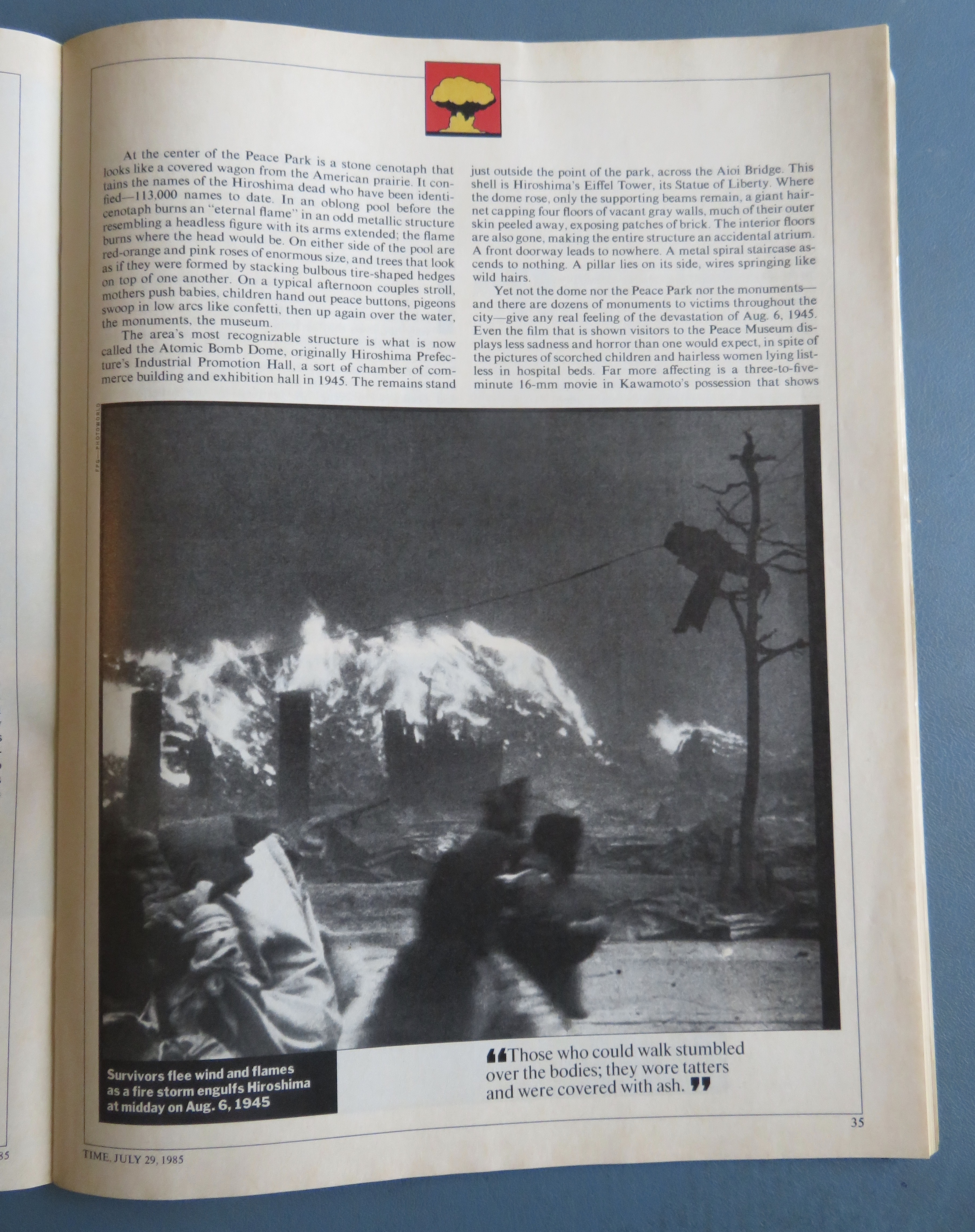 Time Magazine-July 29, 1985-The Atomic Age