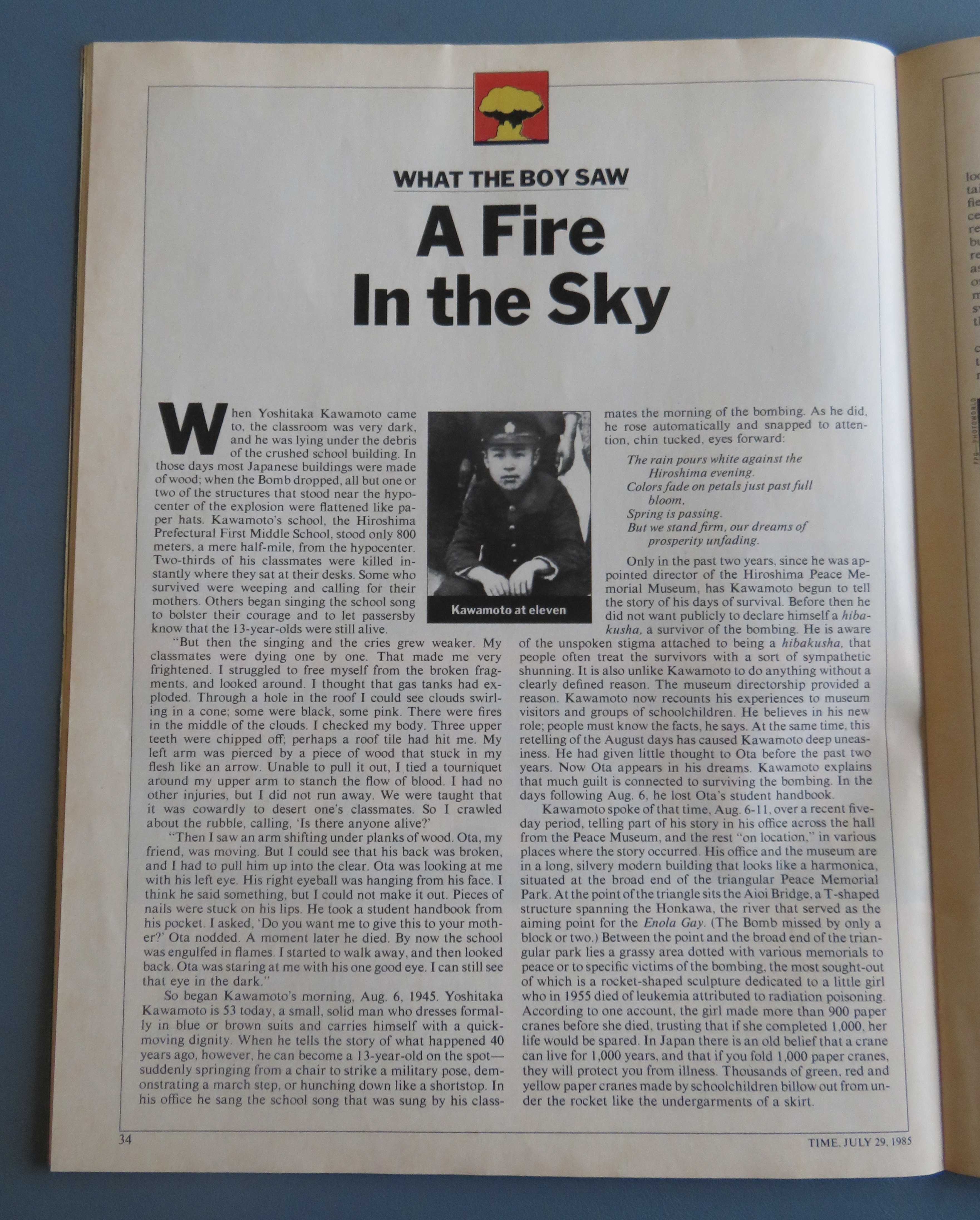 Time Magazine-July 29, 1985-The Atomic Age