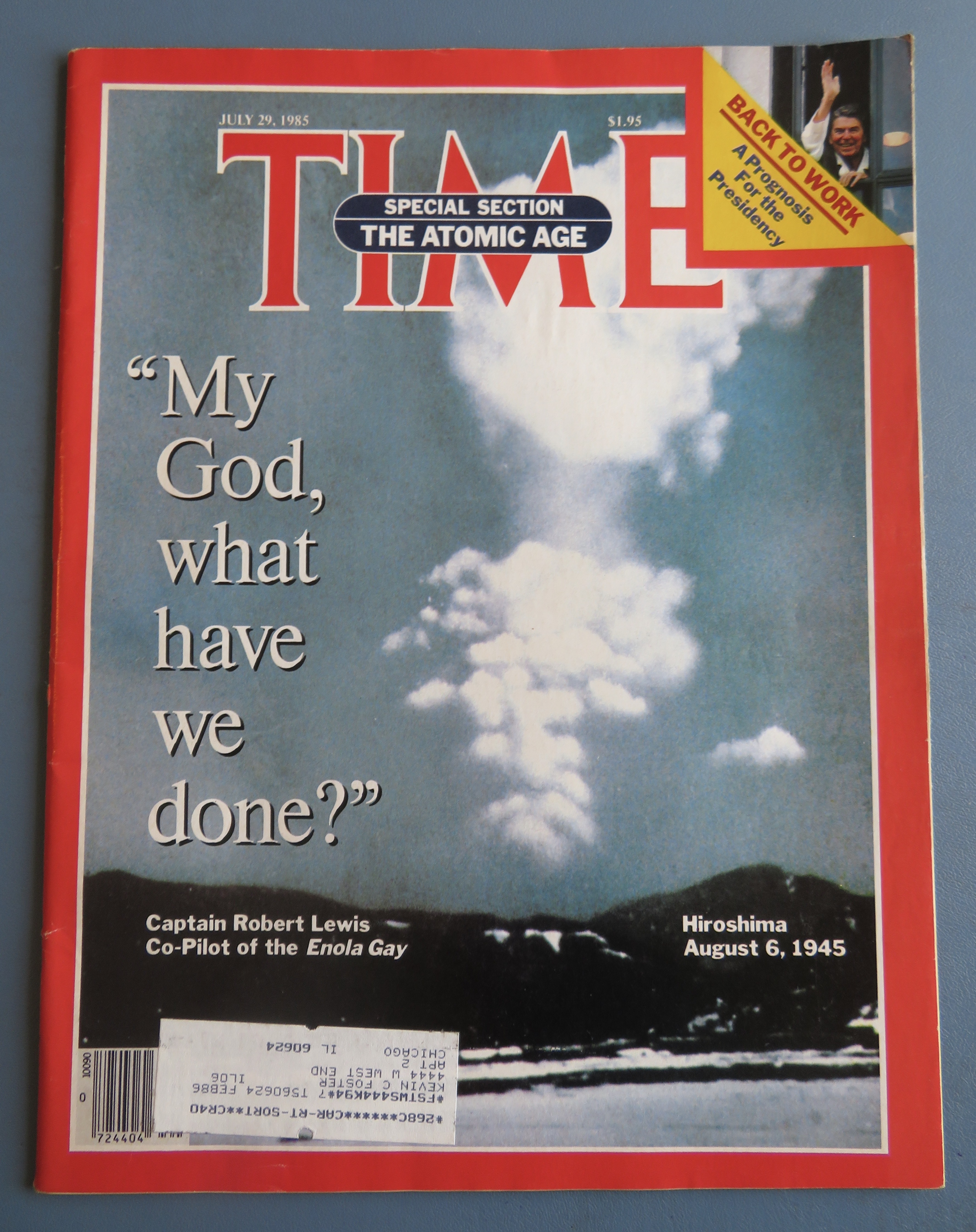 Time Magazine-July 29, 1985-The Atomic Age