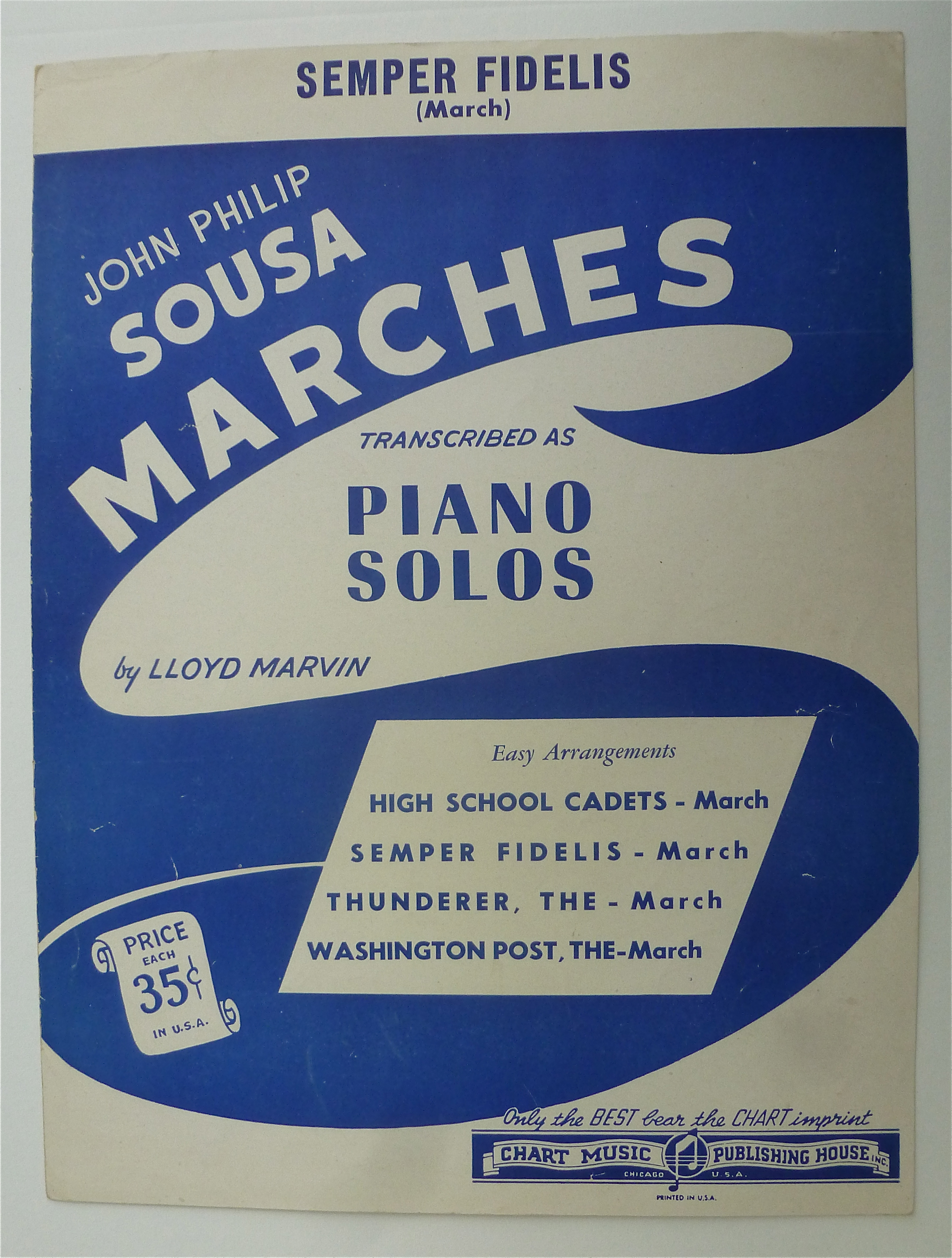 Sheet Music For 1946 Semper Fidelis (March)