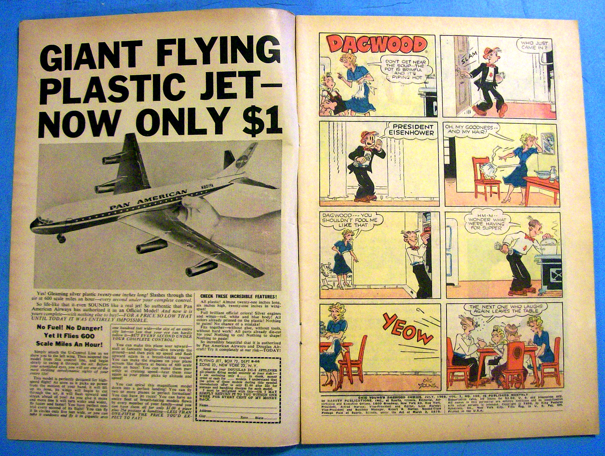 Dagwood Comic #102 July 1959 Woof! Woof!