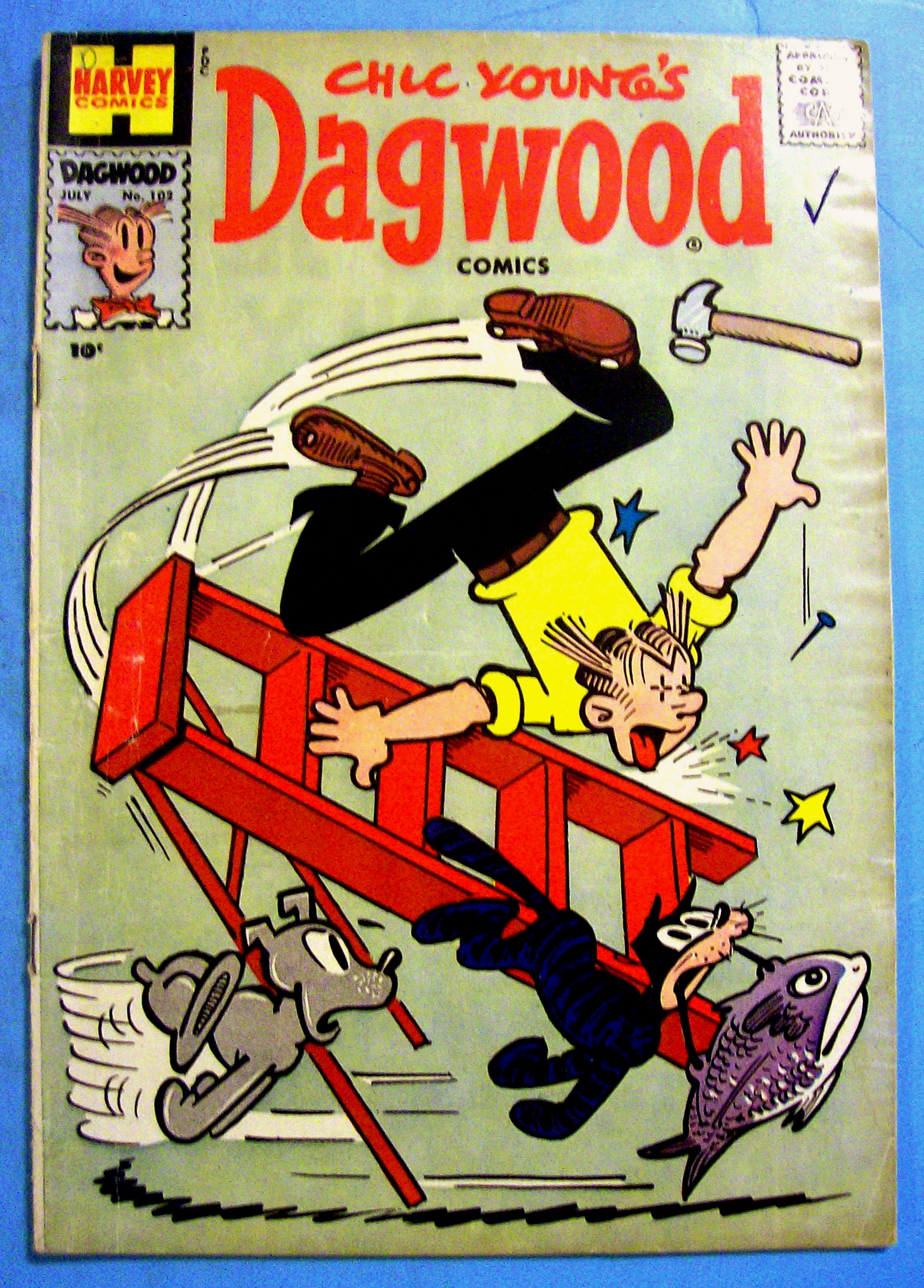 Dagwood Comic #102 July 1959 Woof! Woof!