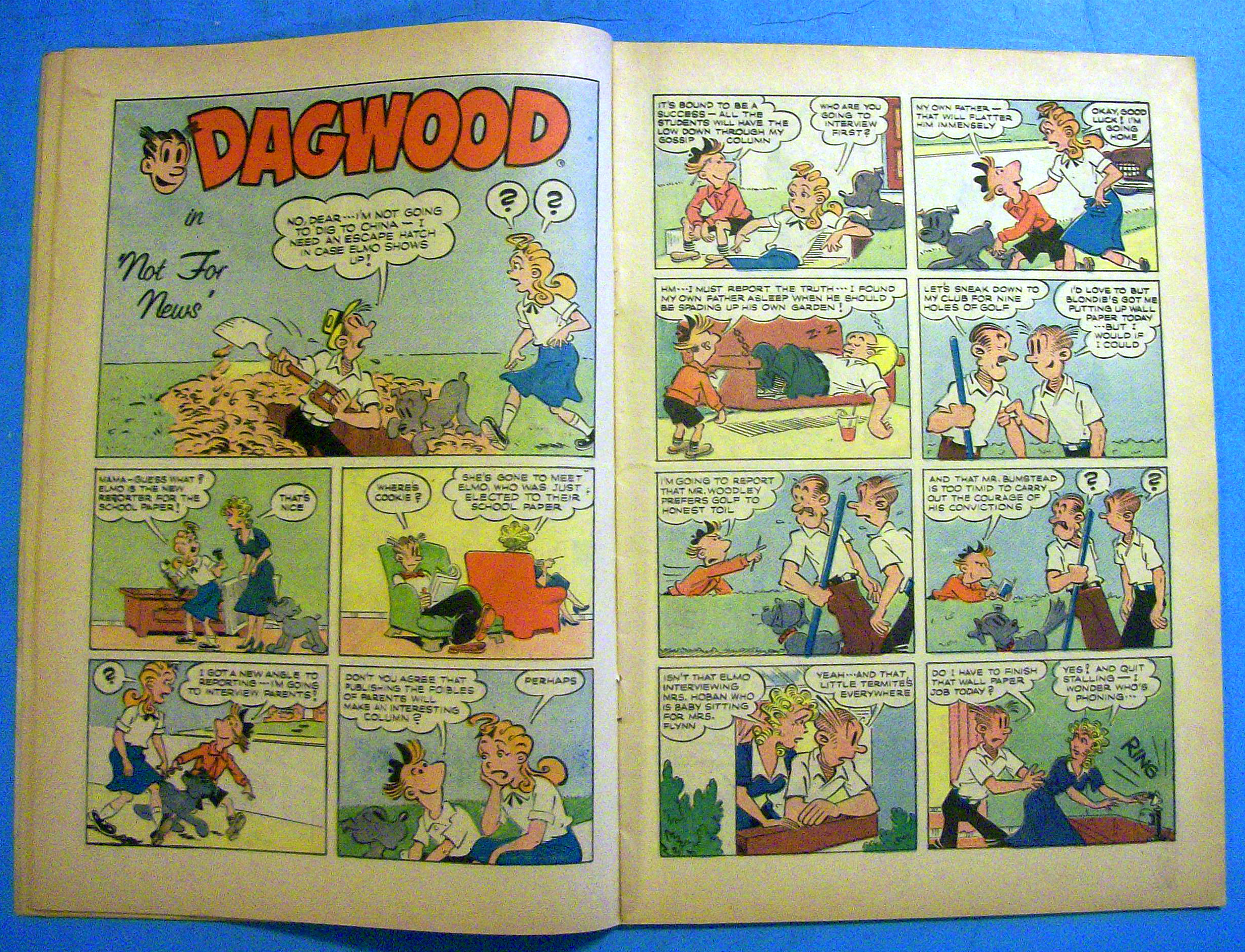 Dagwood Comic #102 July 1959 Woof! Woof!