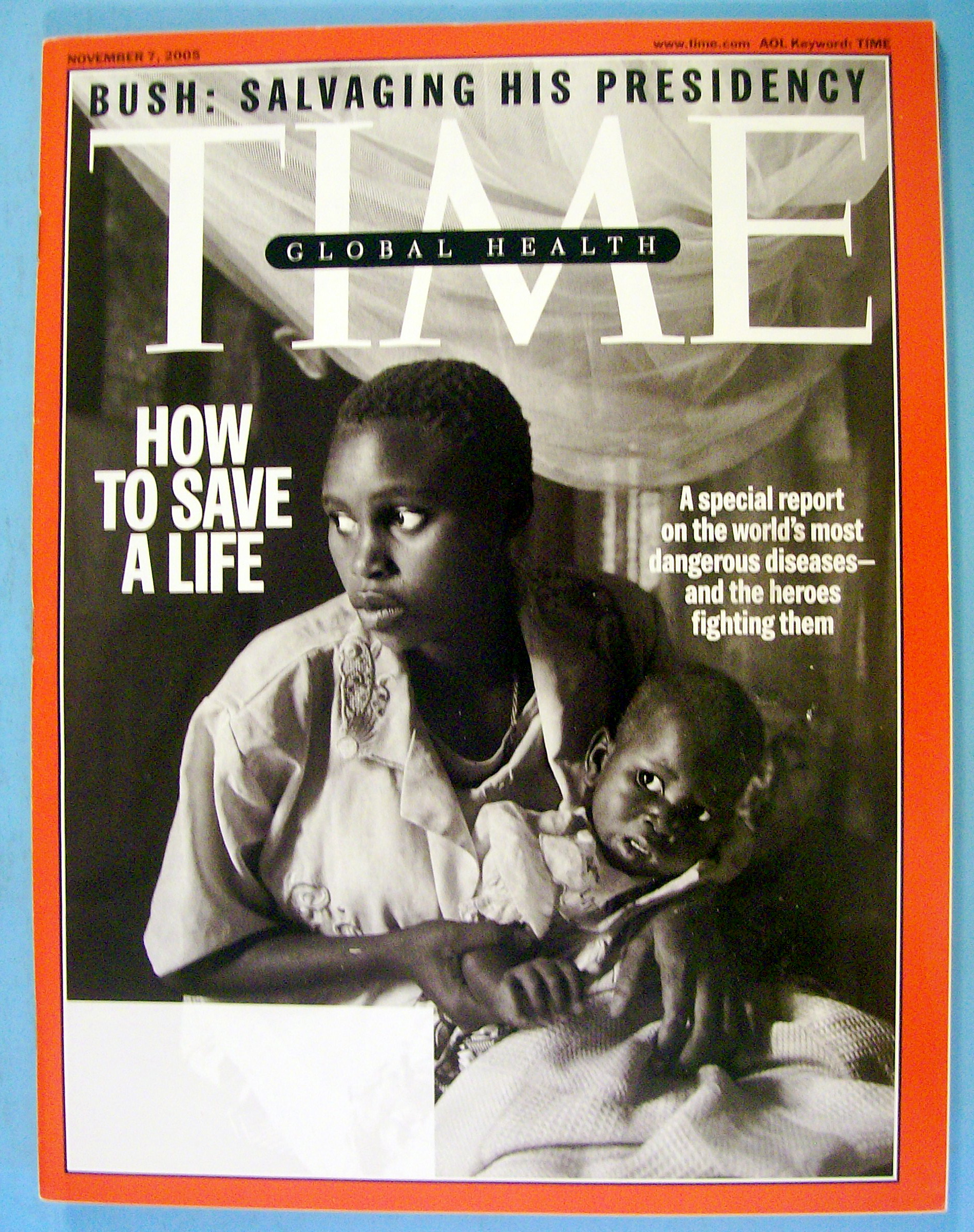 Time Magazine November 7, 2005 How To Save A Life