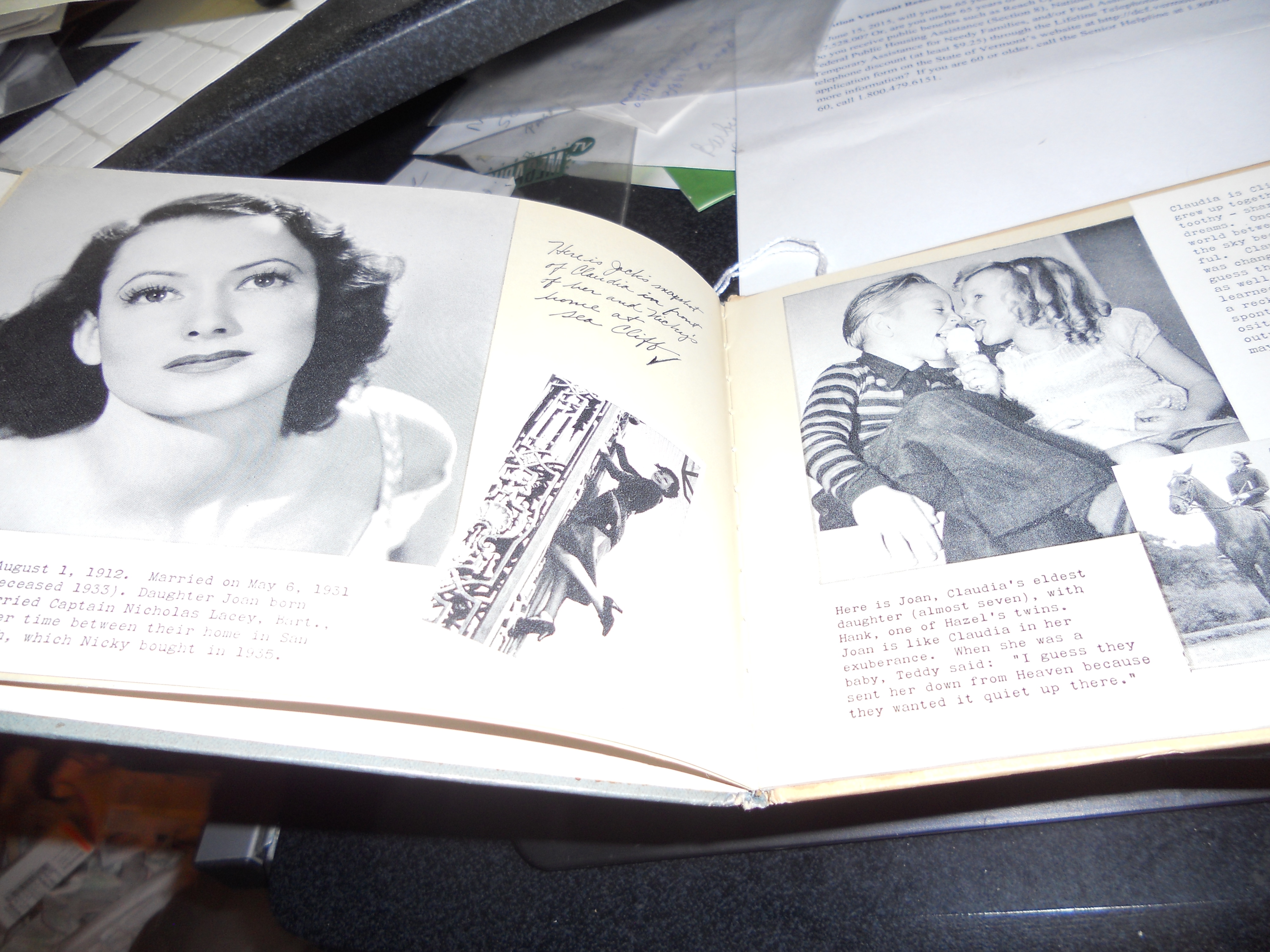 Fanny Barbour Memory Book 1940