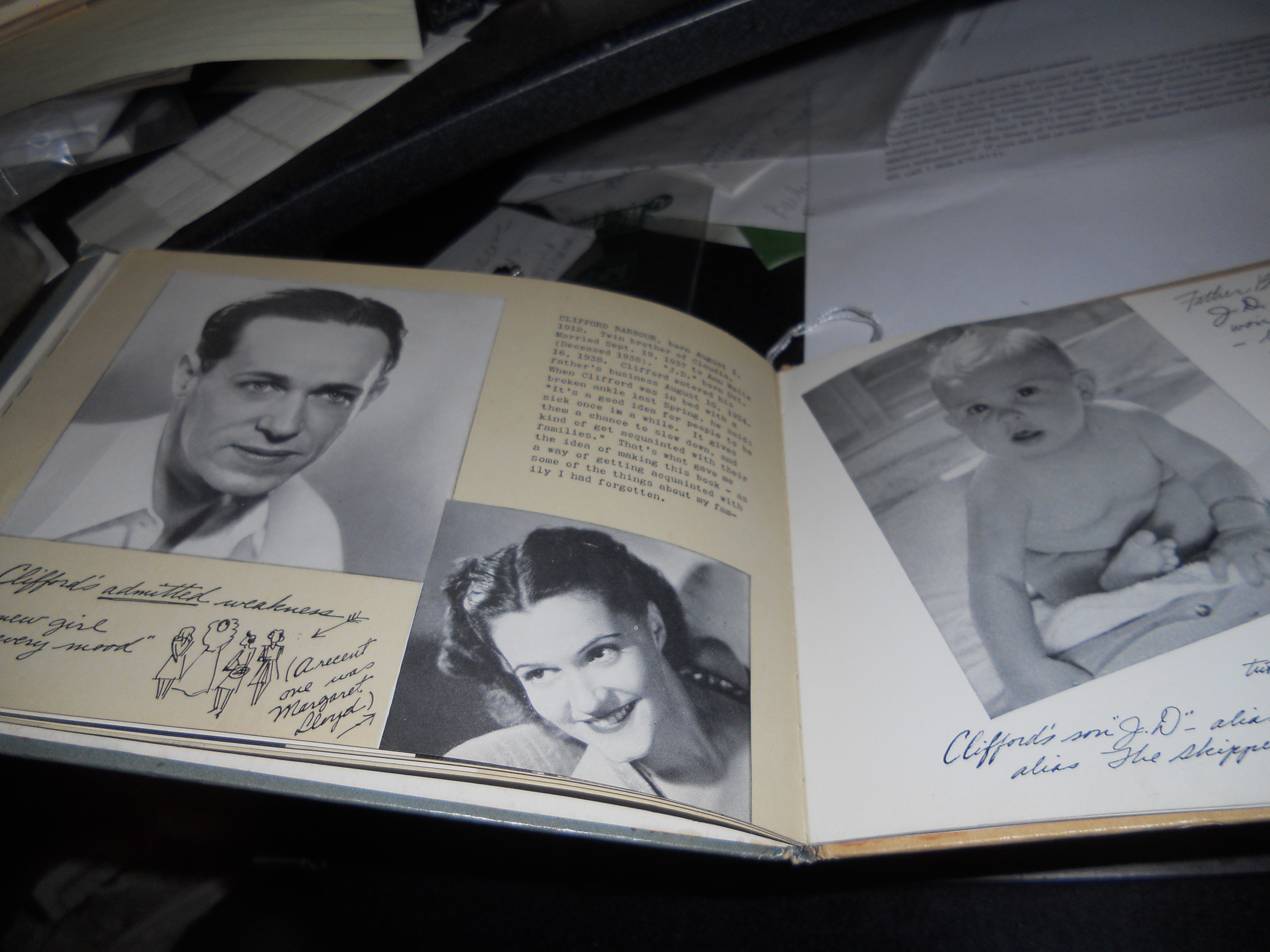 Fanny Barbour Memory Book 1940