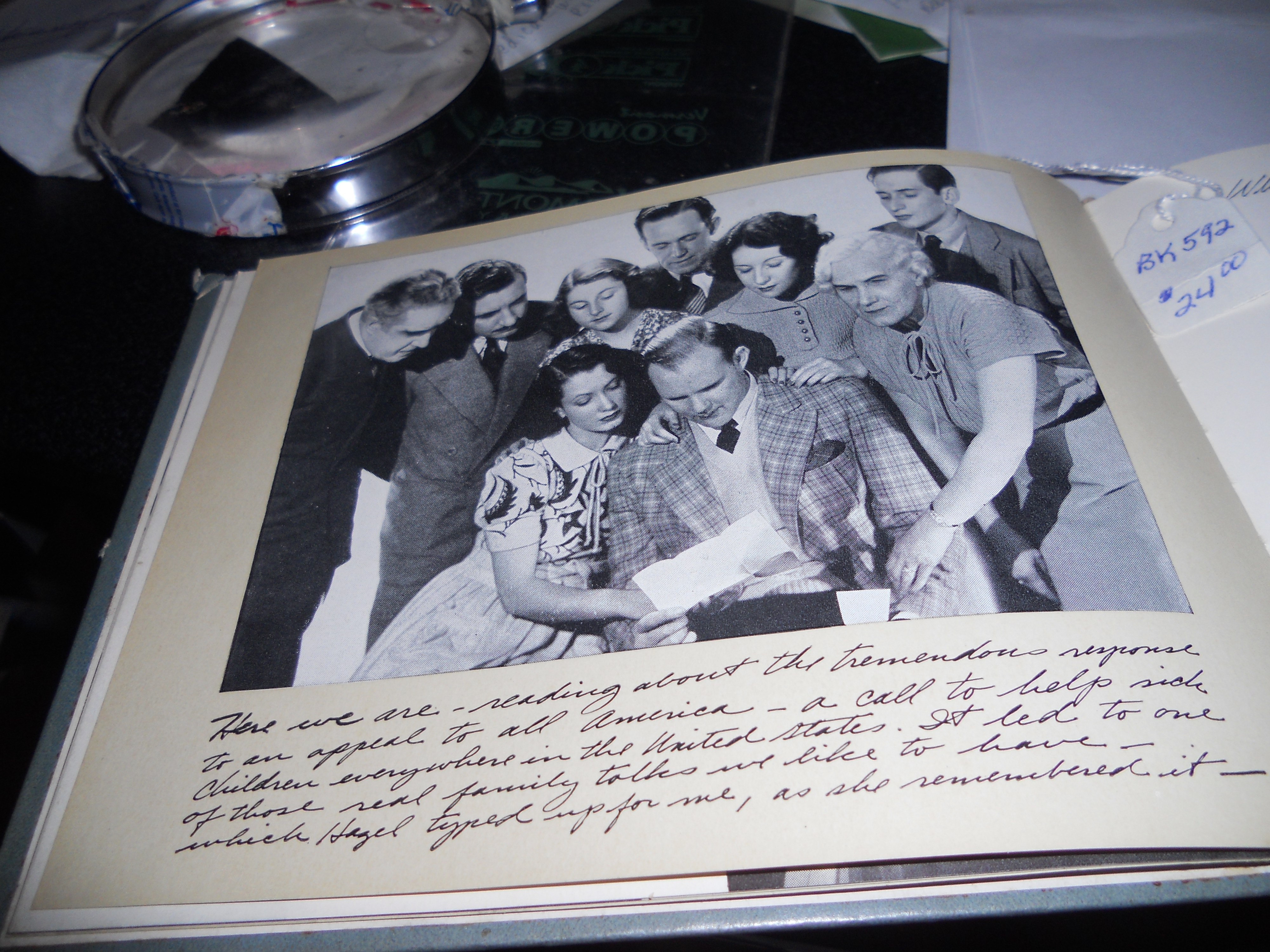 Fanny Barbour Memory Book 1940
